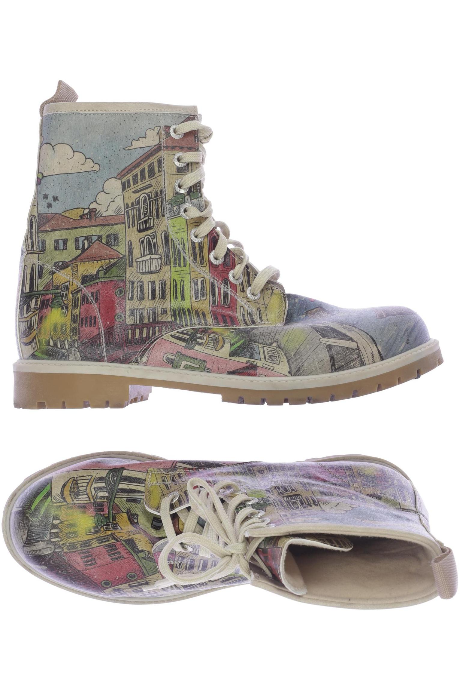 

Dogo Damen Stiefelette, mehrfarbig, Gr. 41