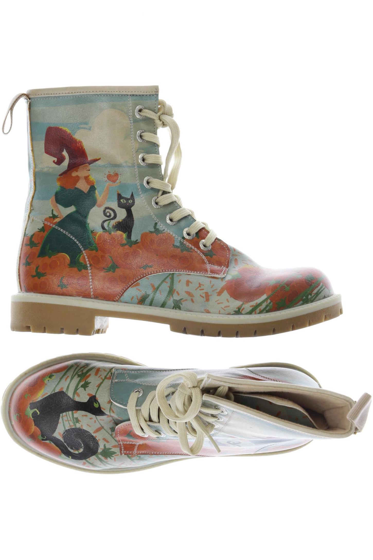 

Dogo Damen Stiefelette, mehrfarbig, Gr. 38