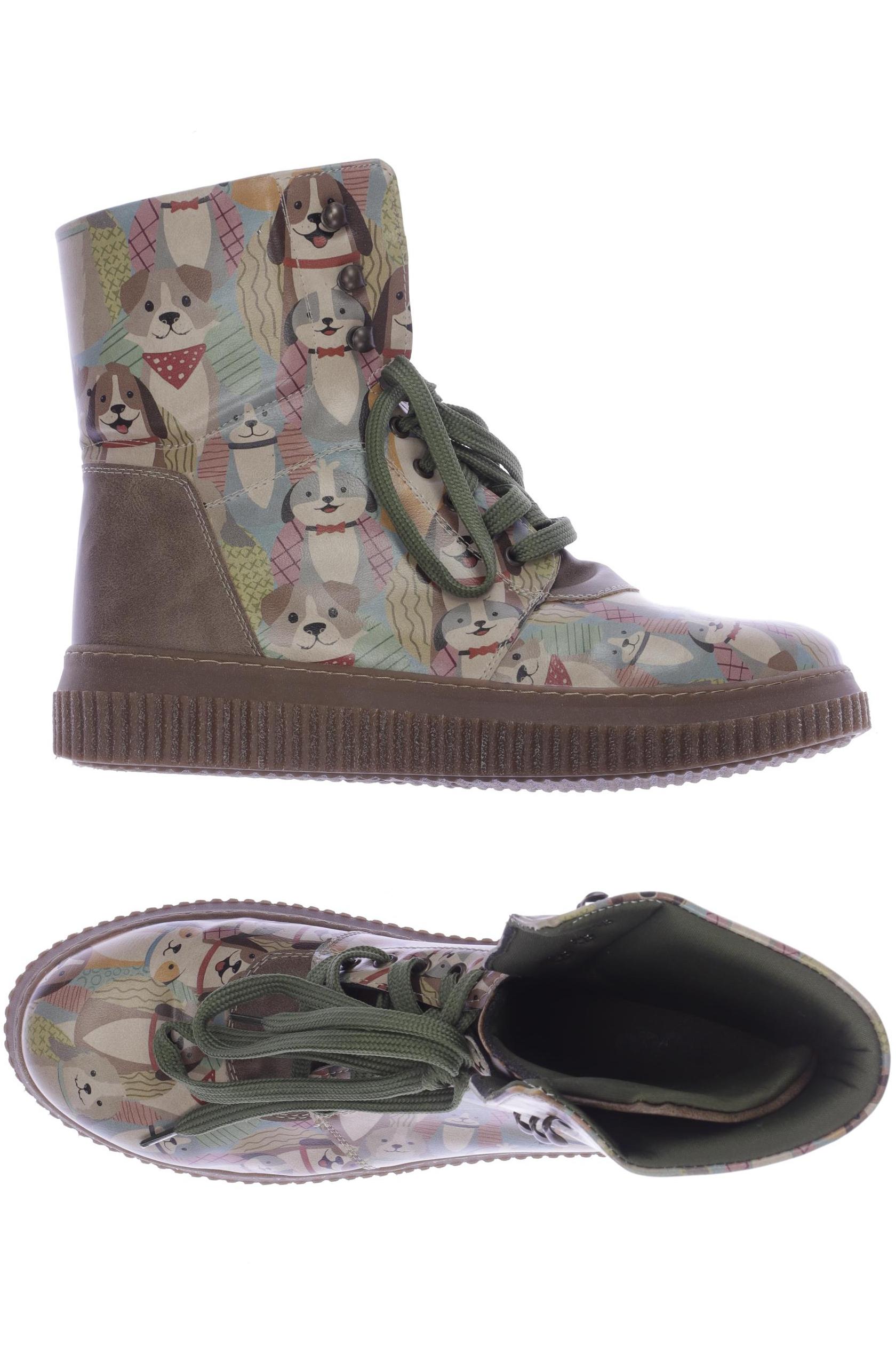 

Dogo Damen Stiefelette, mehrfarbig, Gr. 41