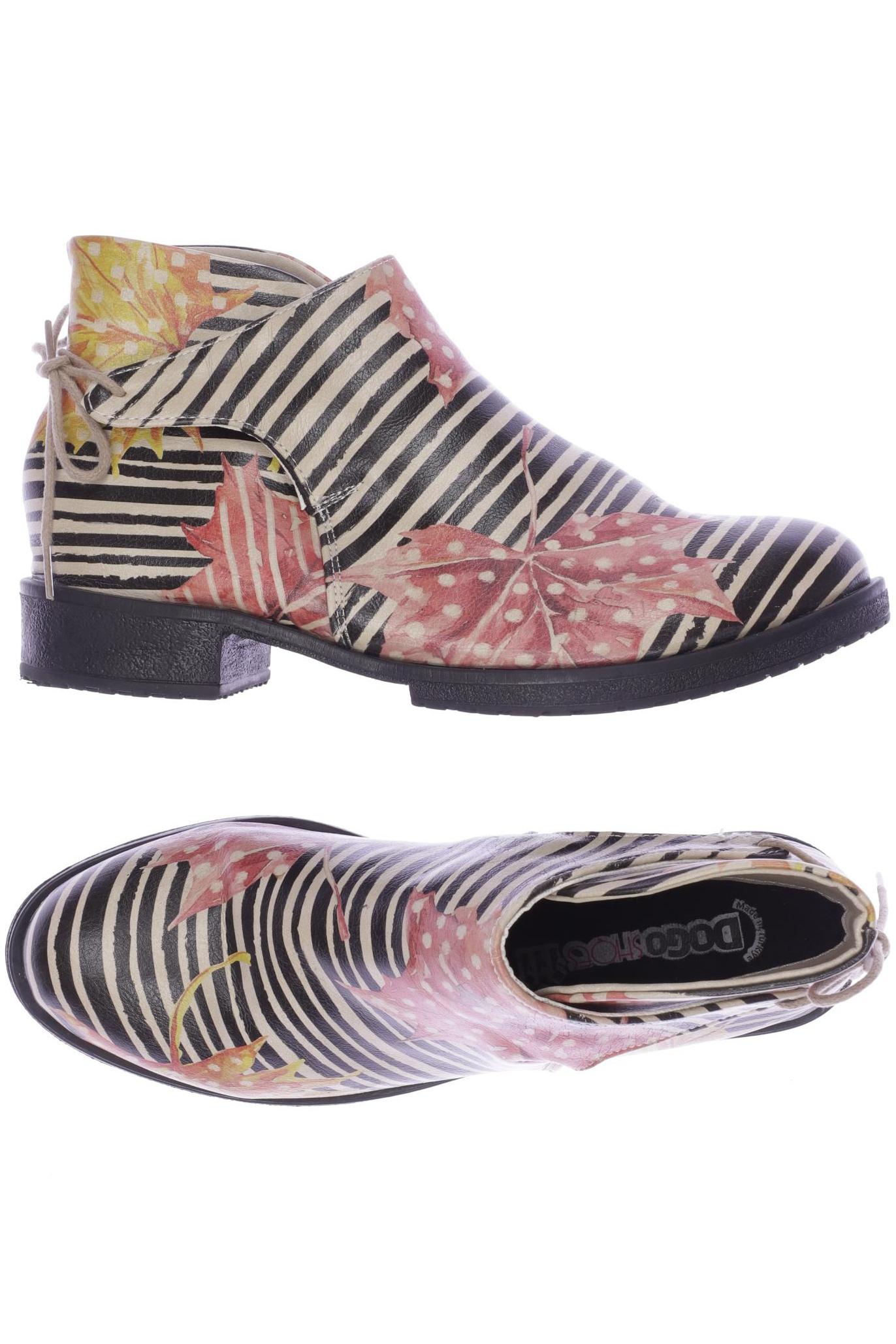 

Dogo Damen Stiefelette, mehrfarbig, Gr. 38