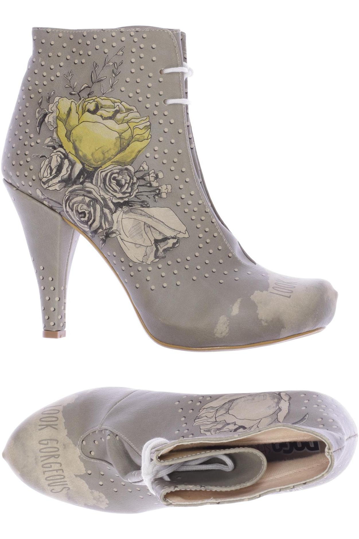 

Dogo Damen Stiefelette, hellgrün