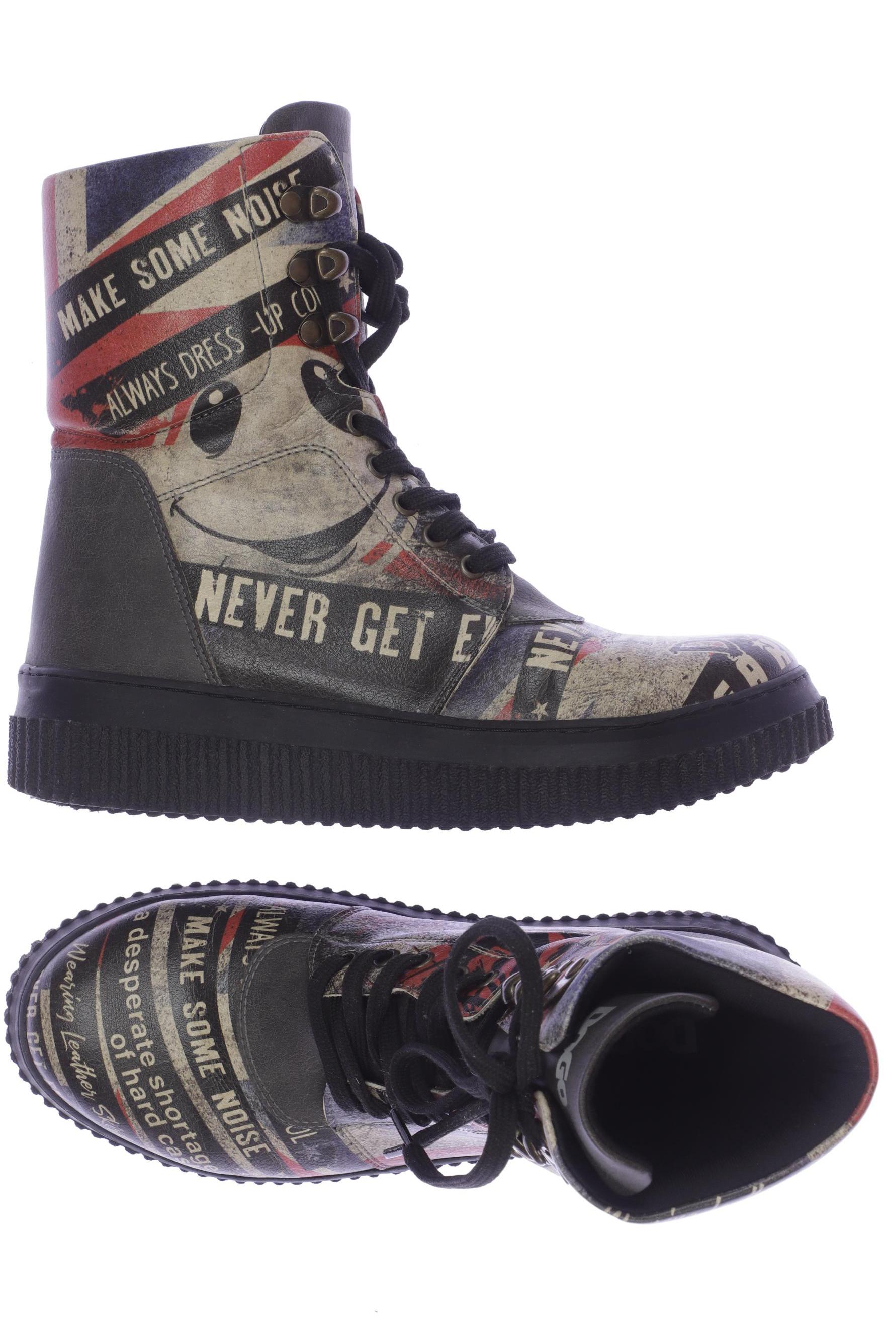 

Dogo Damen Stiefelette, mehrfarbig, Gr. 36