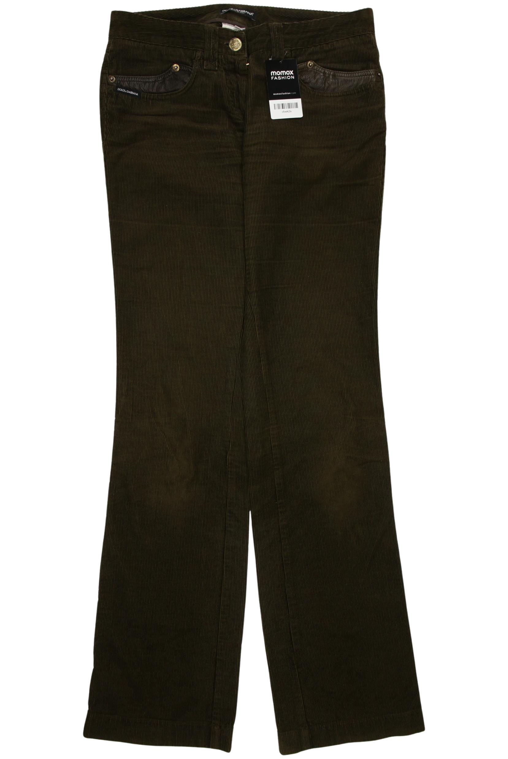 

Dolce&Gabbana Damen Stoffhose, grün, Gr. 42