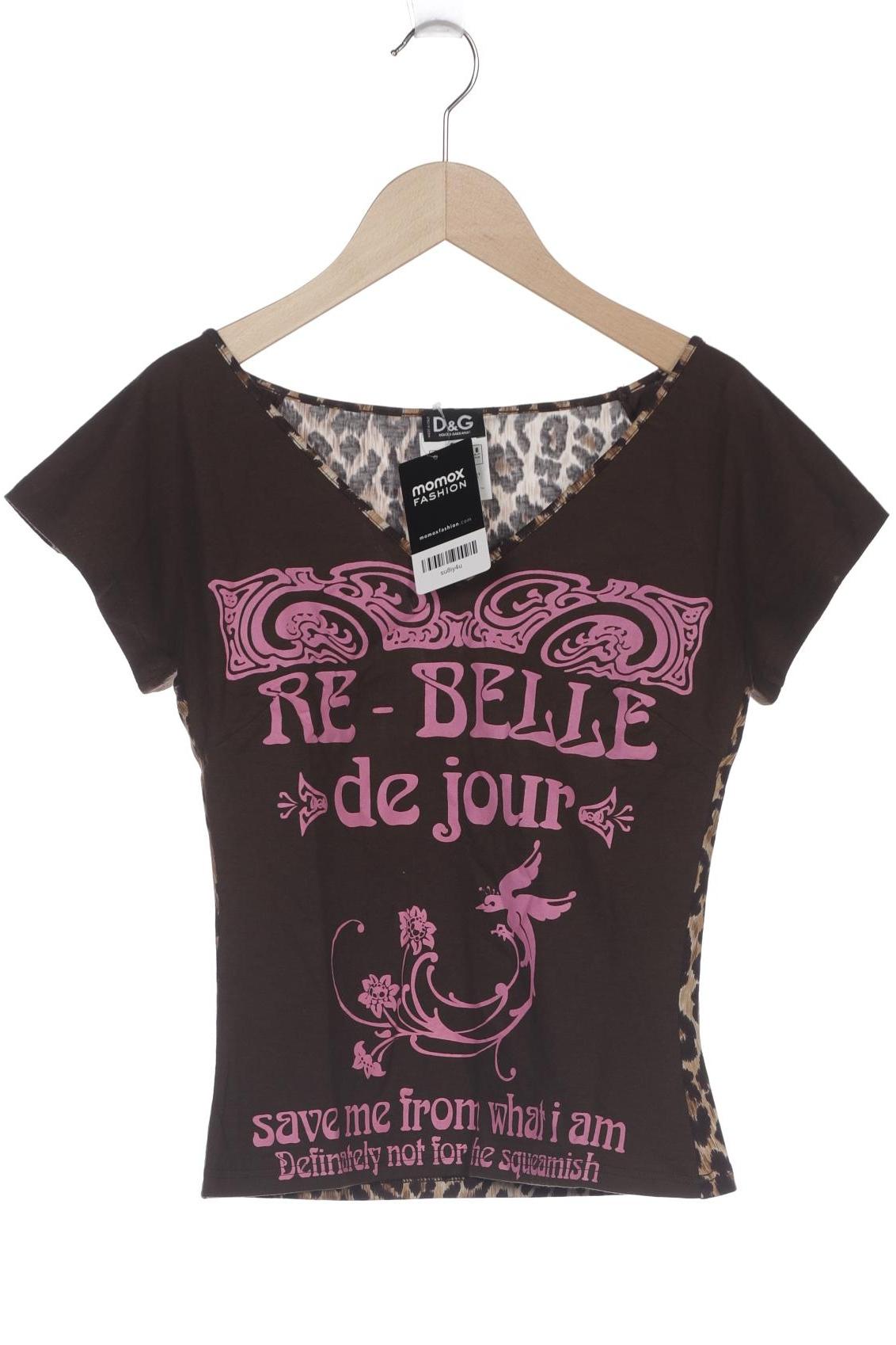 

Dolce&Gabbana Damen T-Shirt, braun, Gr. 40
