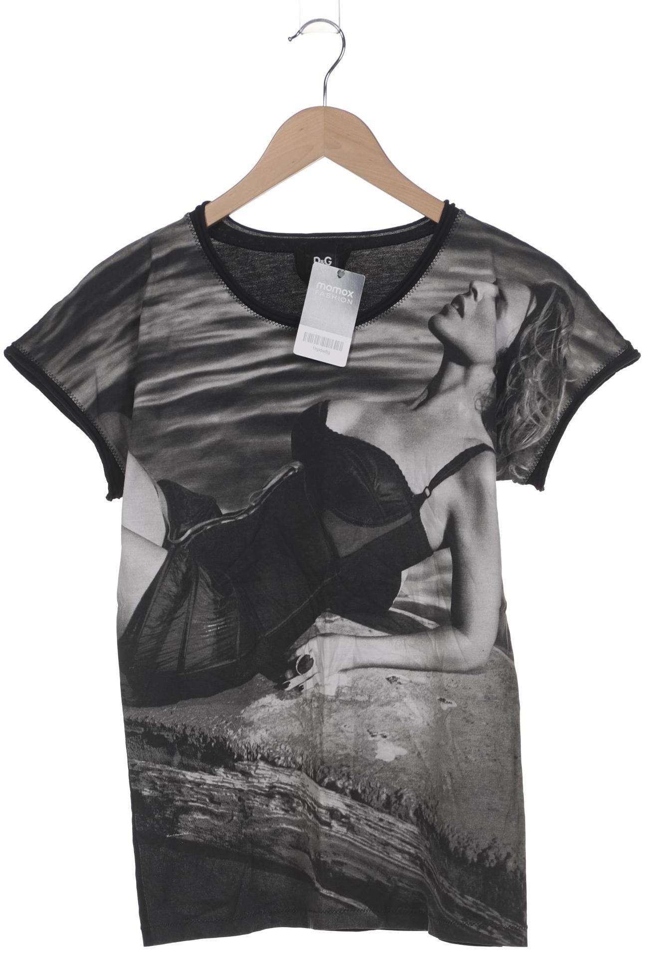 

Dolce&Gabbana Damen T-Shirt, schwarz, Gr. 40