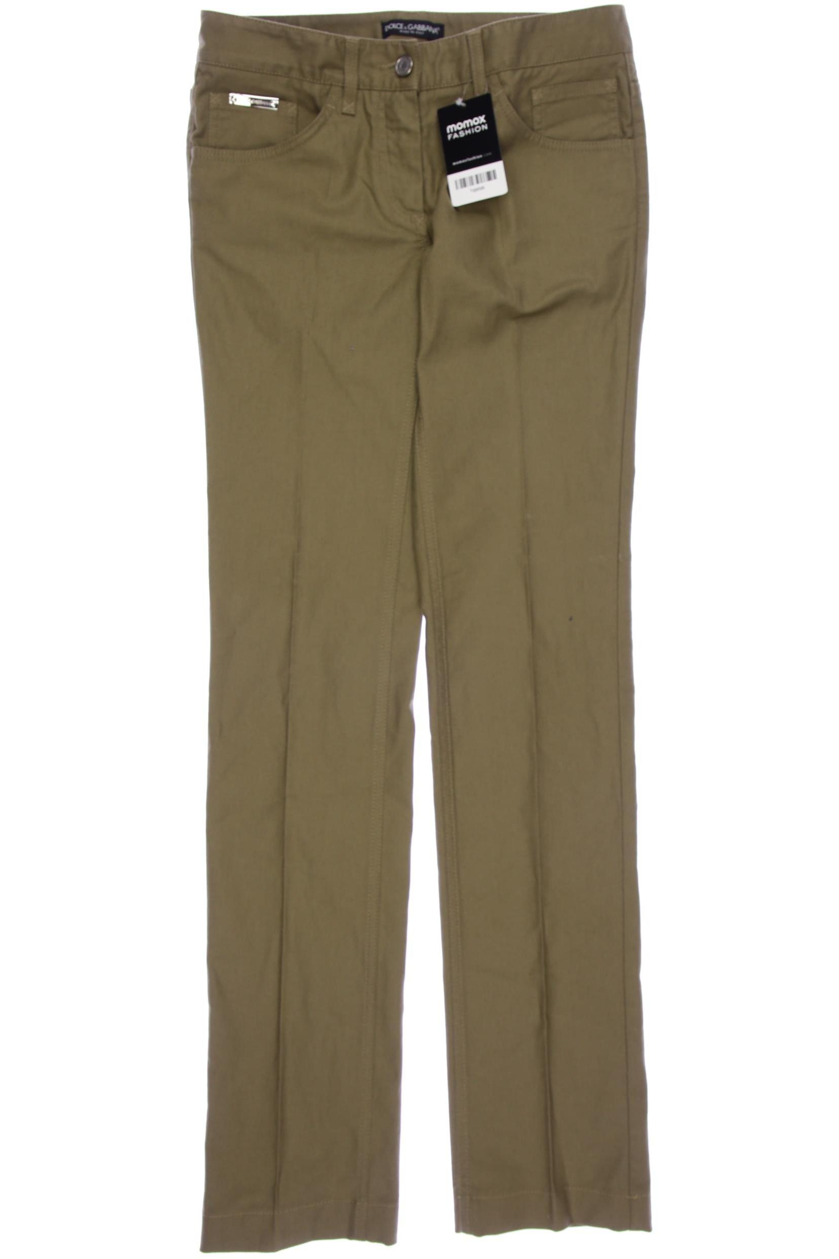 

Dolce&Gabbana Damen Stoffhose, grün, Gr. 40