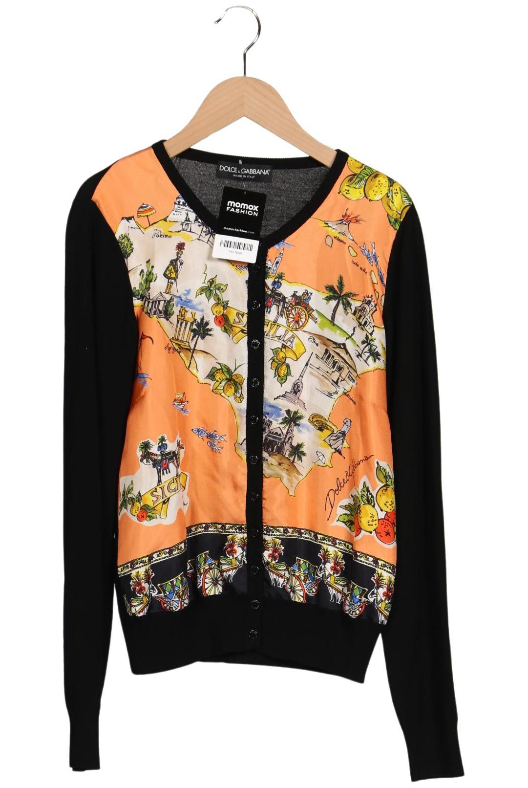 

Dolce&Gabbana Damen Strickjacke, schwarz, Gr. 44