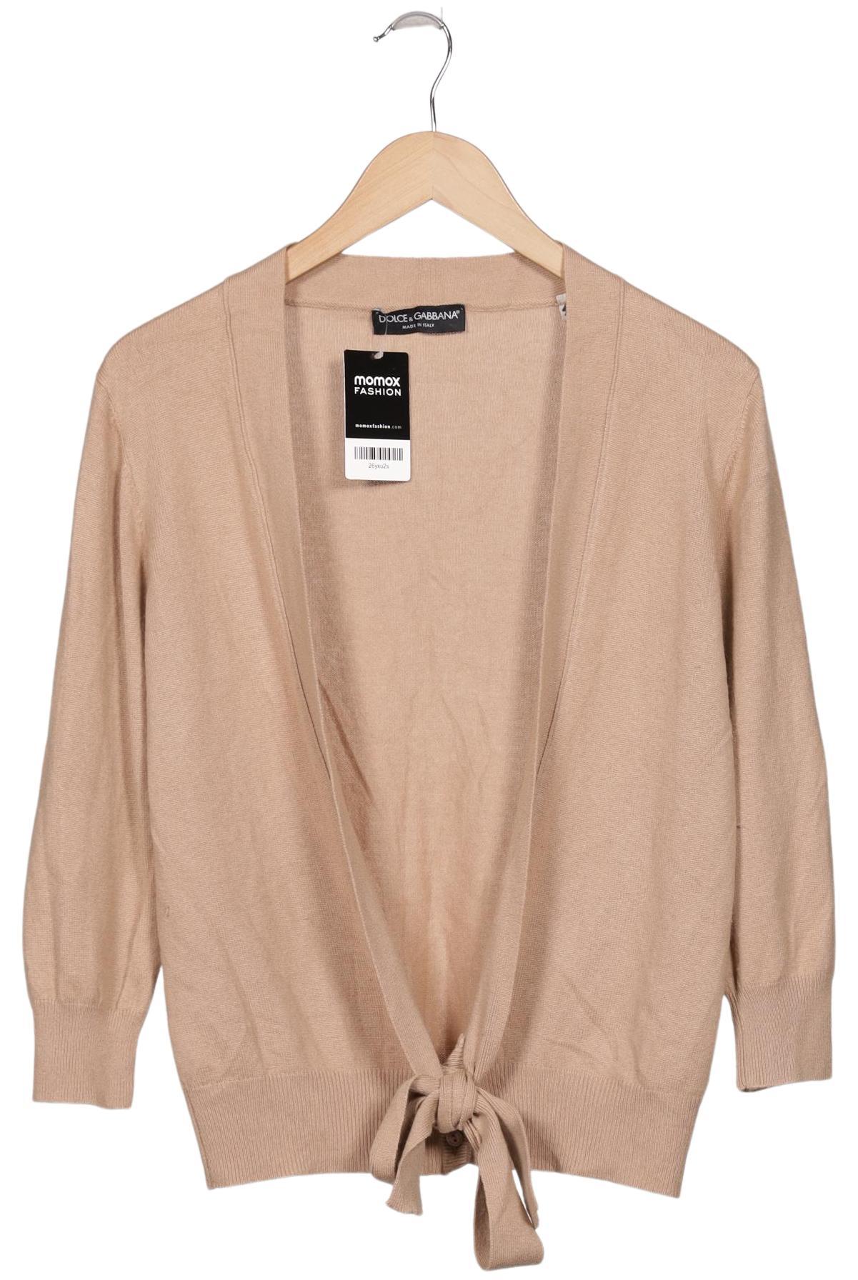 

Dolce&Gabbana Damen Strickjacke, beige, Gr. 44