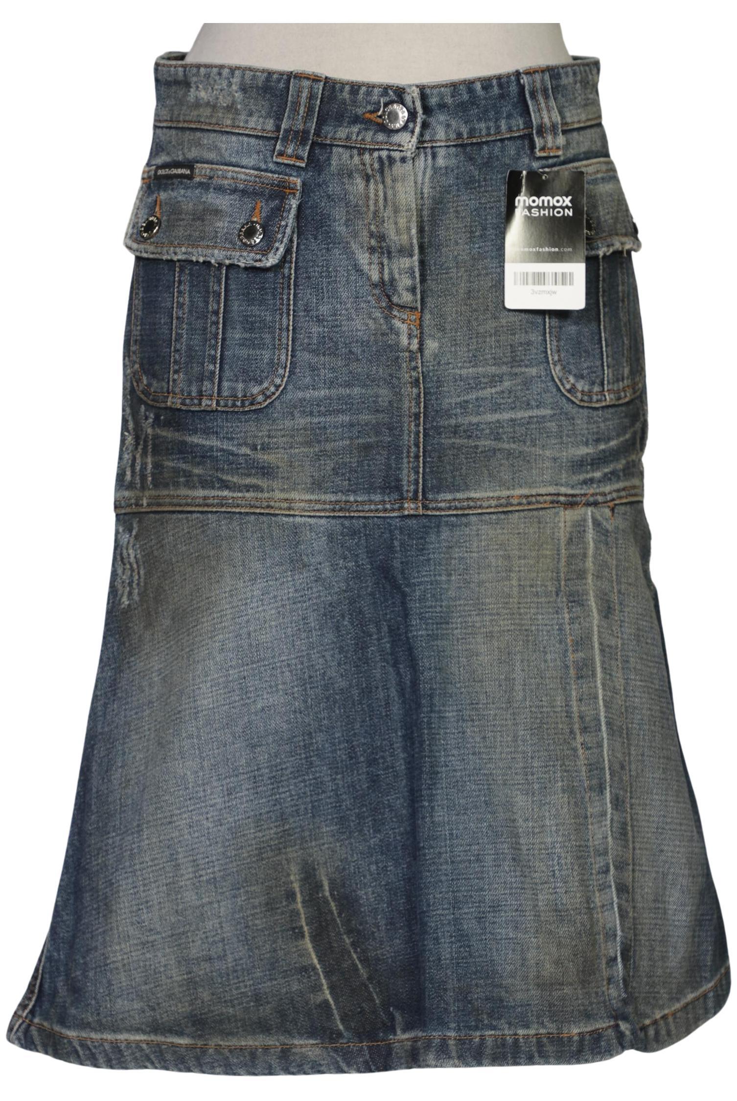 

Dolce&Gabbana Damen Rock, blau, Gr. 40