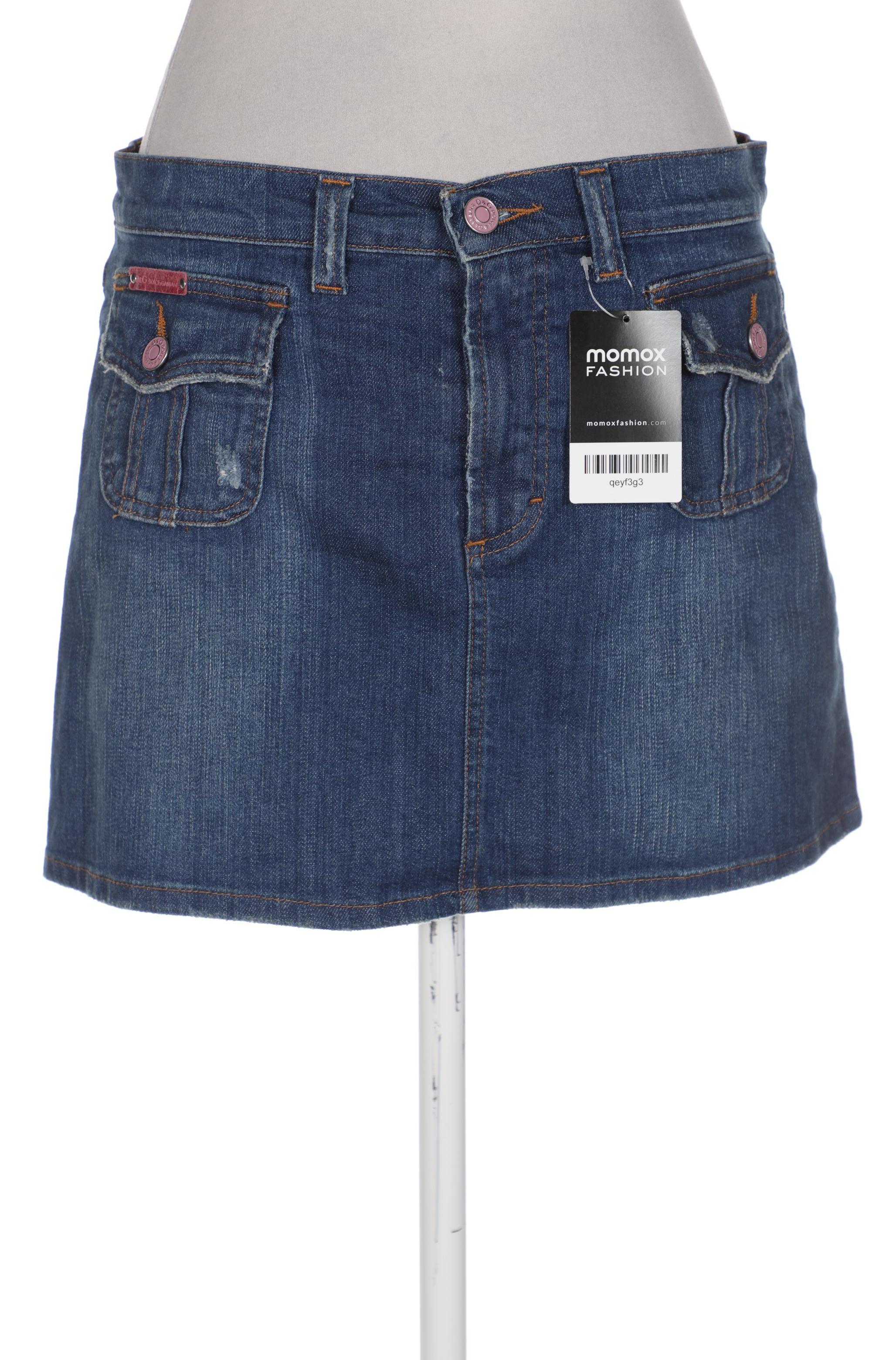 

Dolce&Gabbana Damen Rock, blau, Gr. 26