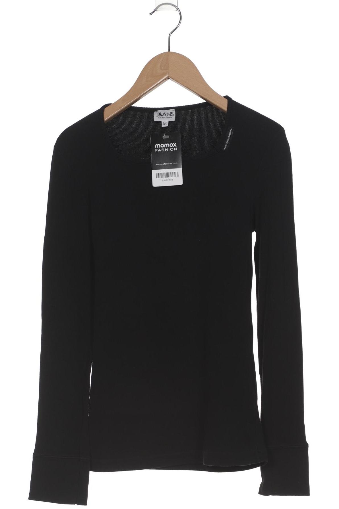 

Dolce&Gabbana Damen Langarmshirt, schwarz, Gr. 38