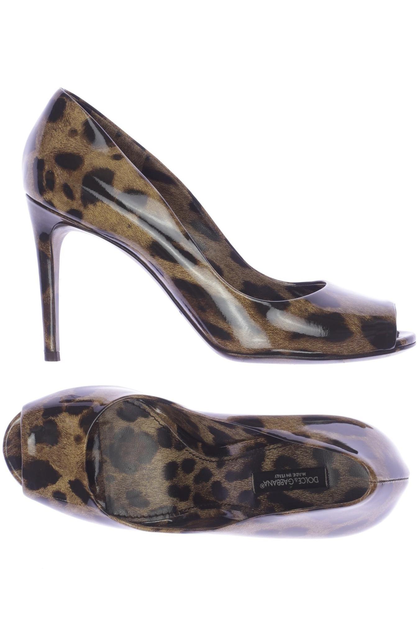 

Dolce&Gabbana Damen Pumps, braun, Gr. 38