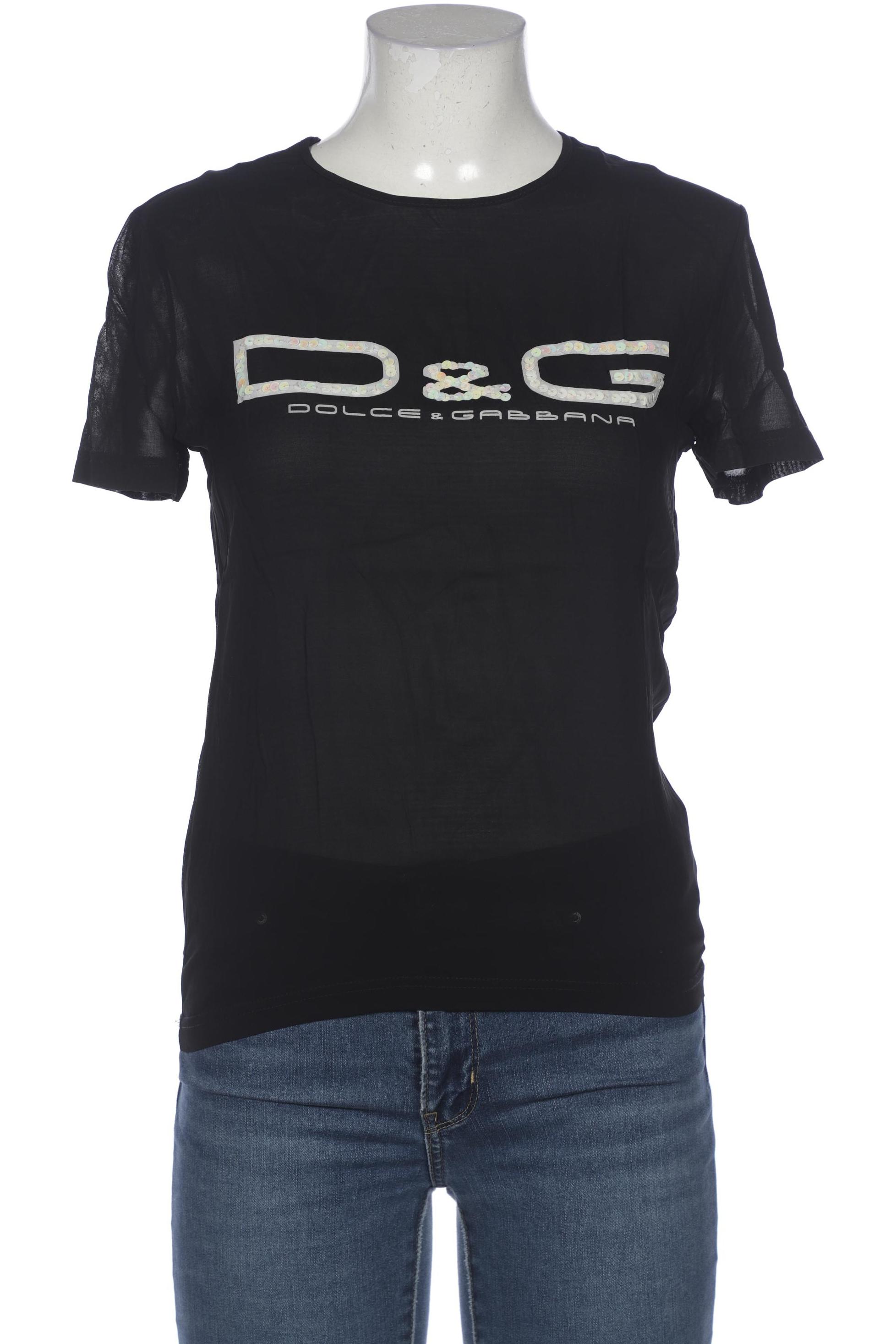 

Dolce&Gabbana Damen T-Shirt, schwarz, Gr. 42