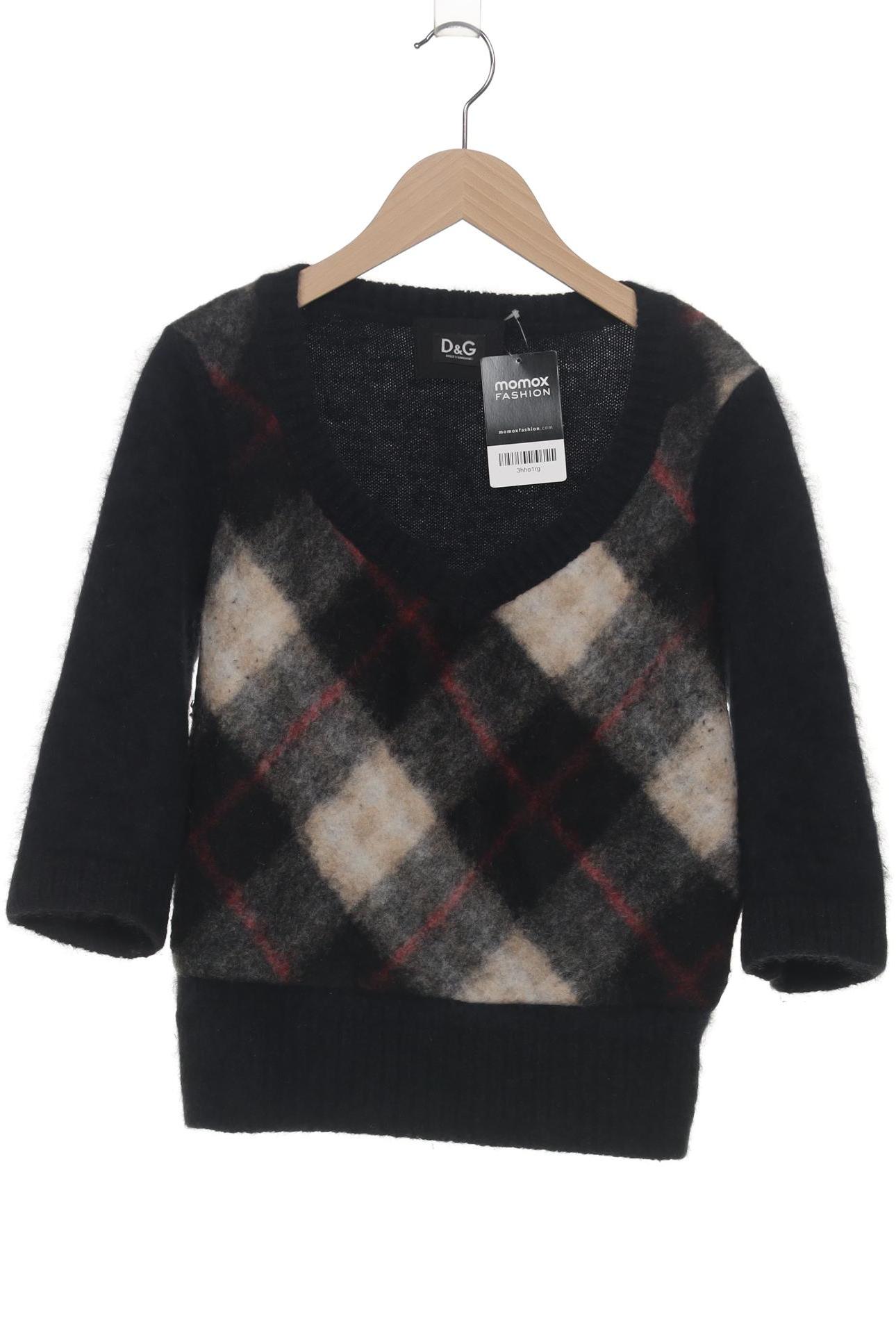

Dolce&Gabbana Damen Pullover, schwarz, Gr. 42