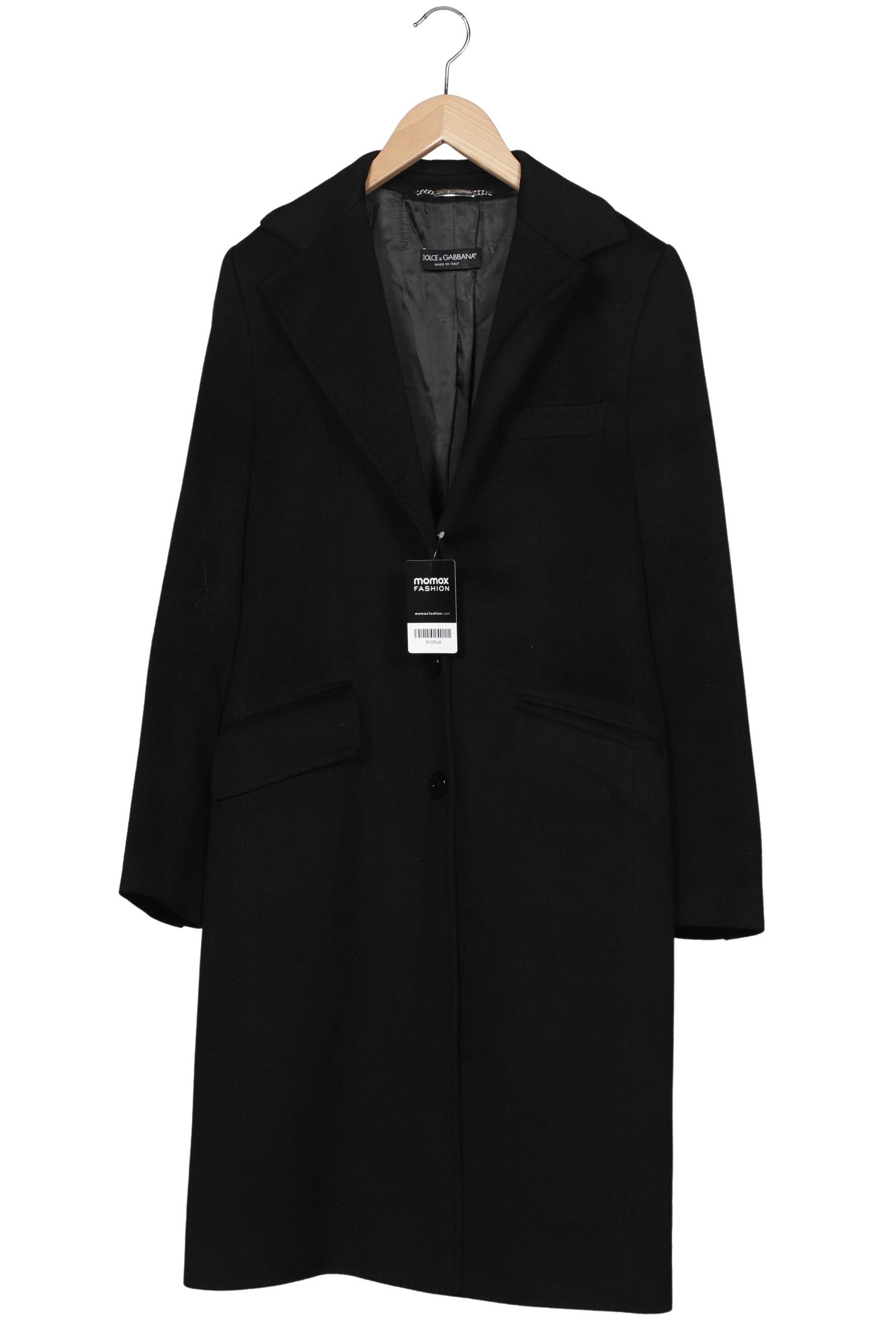 

Dolce&Gabbana Damen Mantel, schwarz, Gr. 40