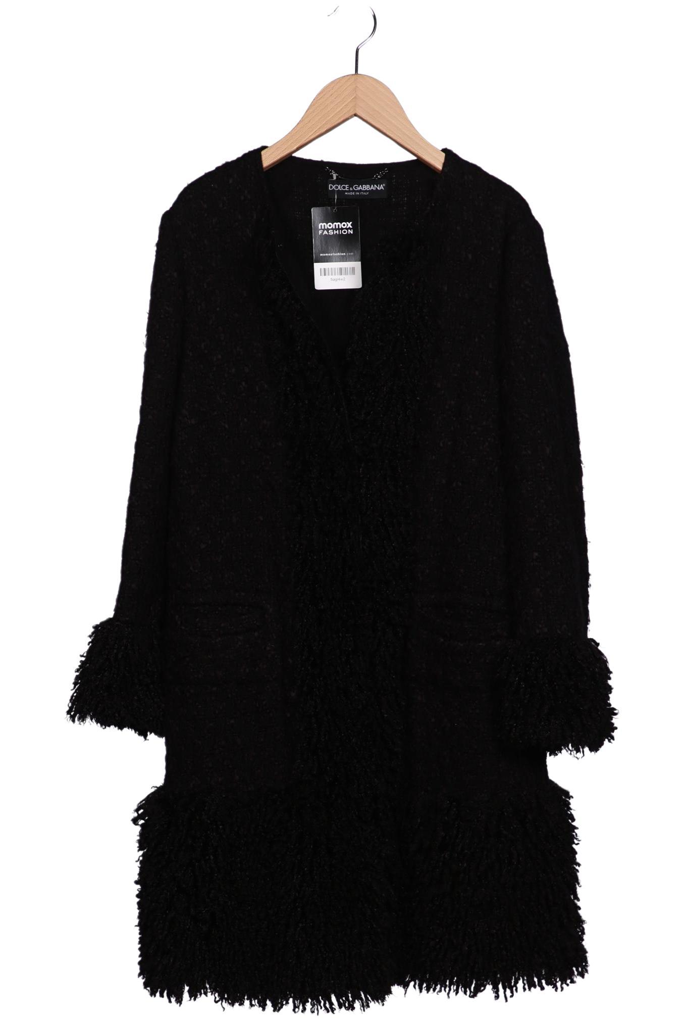 

Dolce&Gabbana Damen Mantel, schwarz, Gr. 44