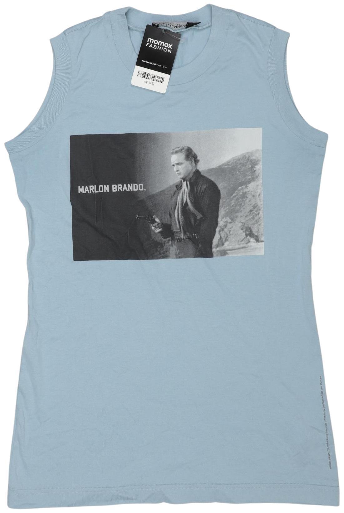 

Dolce&Gabbana Damen Top, hellblau, Gr. 44