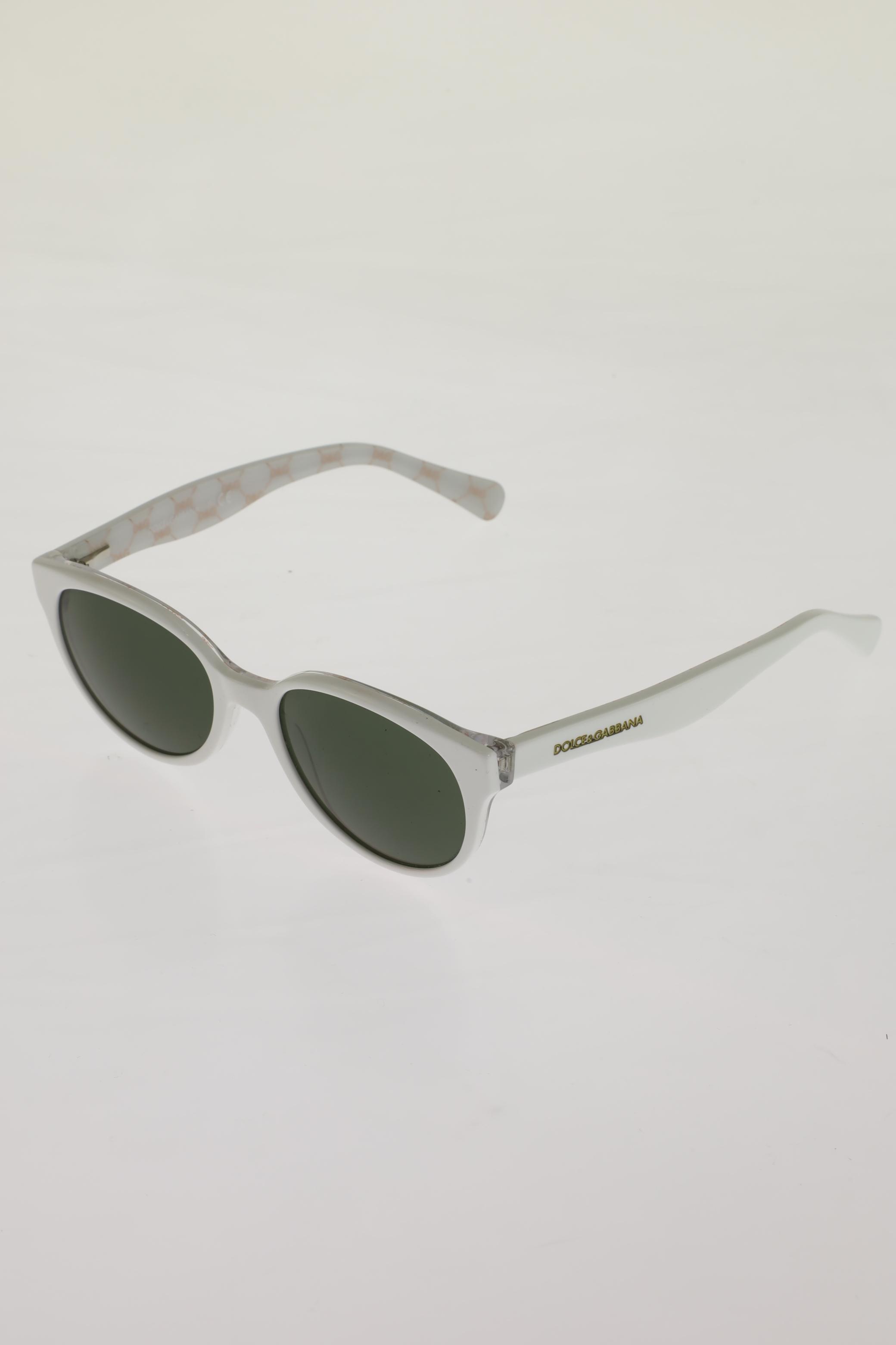 

Dolce&Gabbana Damen Sonnenbrille, weiß, Gr.