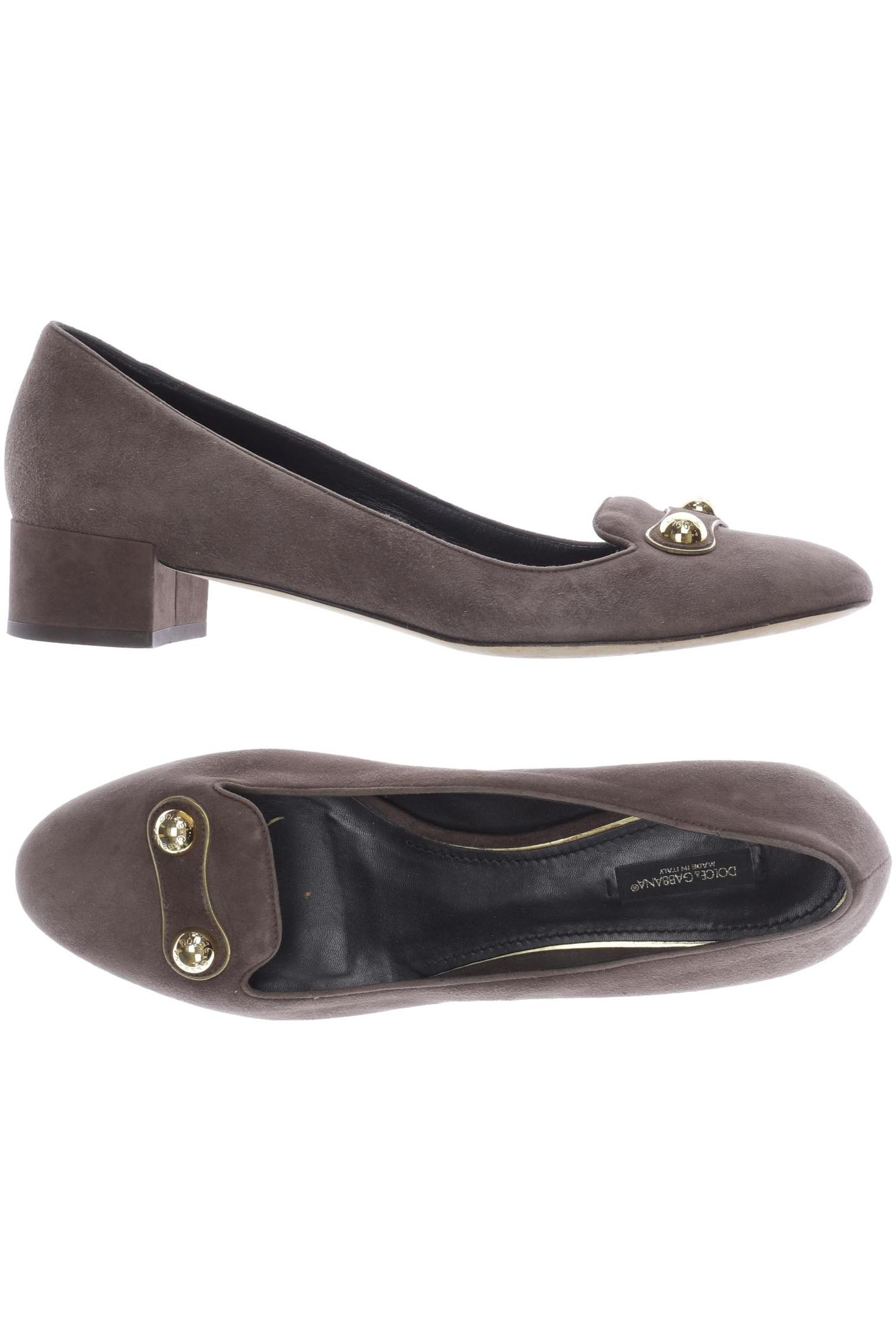 

Dolce&Gabbana Damen Halbschuh, braun, Gr. 41