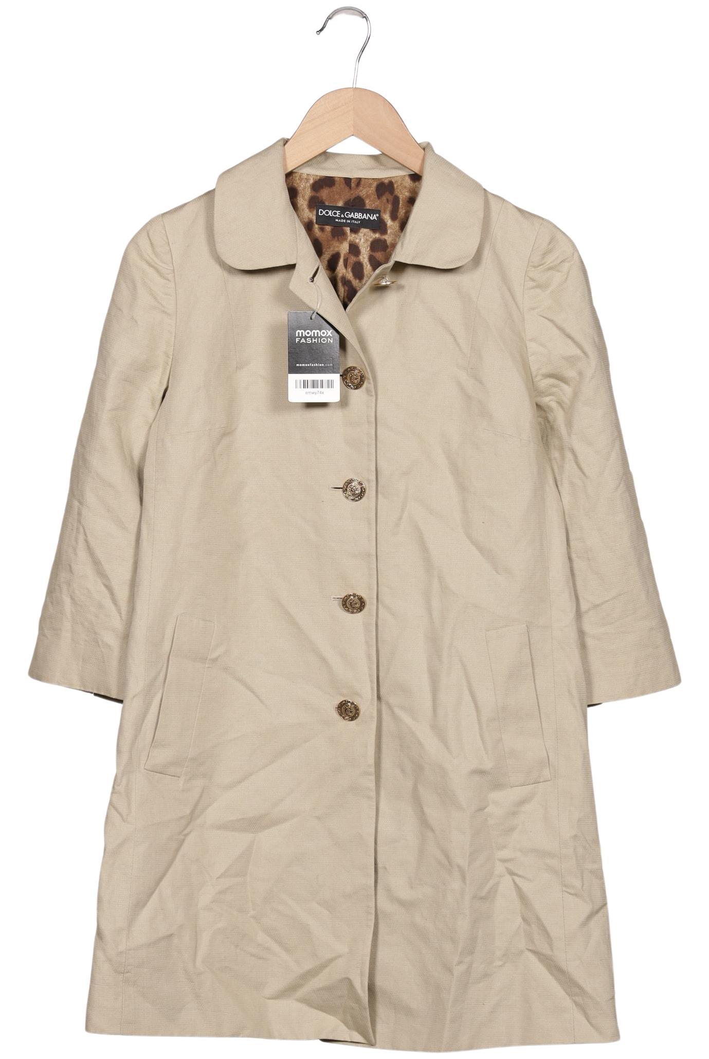 

Dolce&Gabbana Damen Mantel, beige, Gr. 40