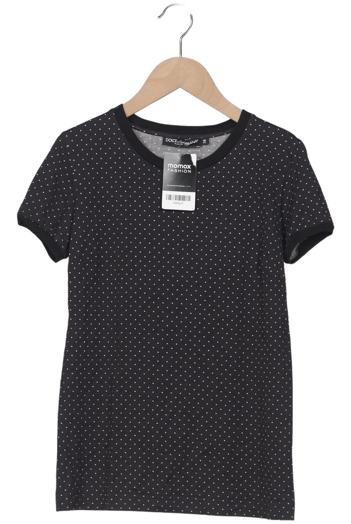 

Dolce&Gabbana Damen T-Shirt, marineblau, Gr. 38