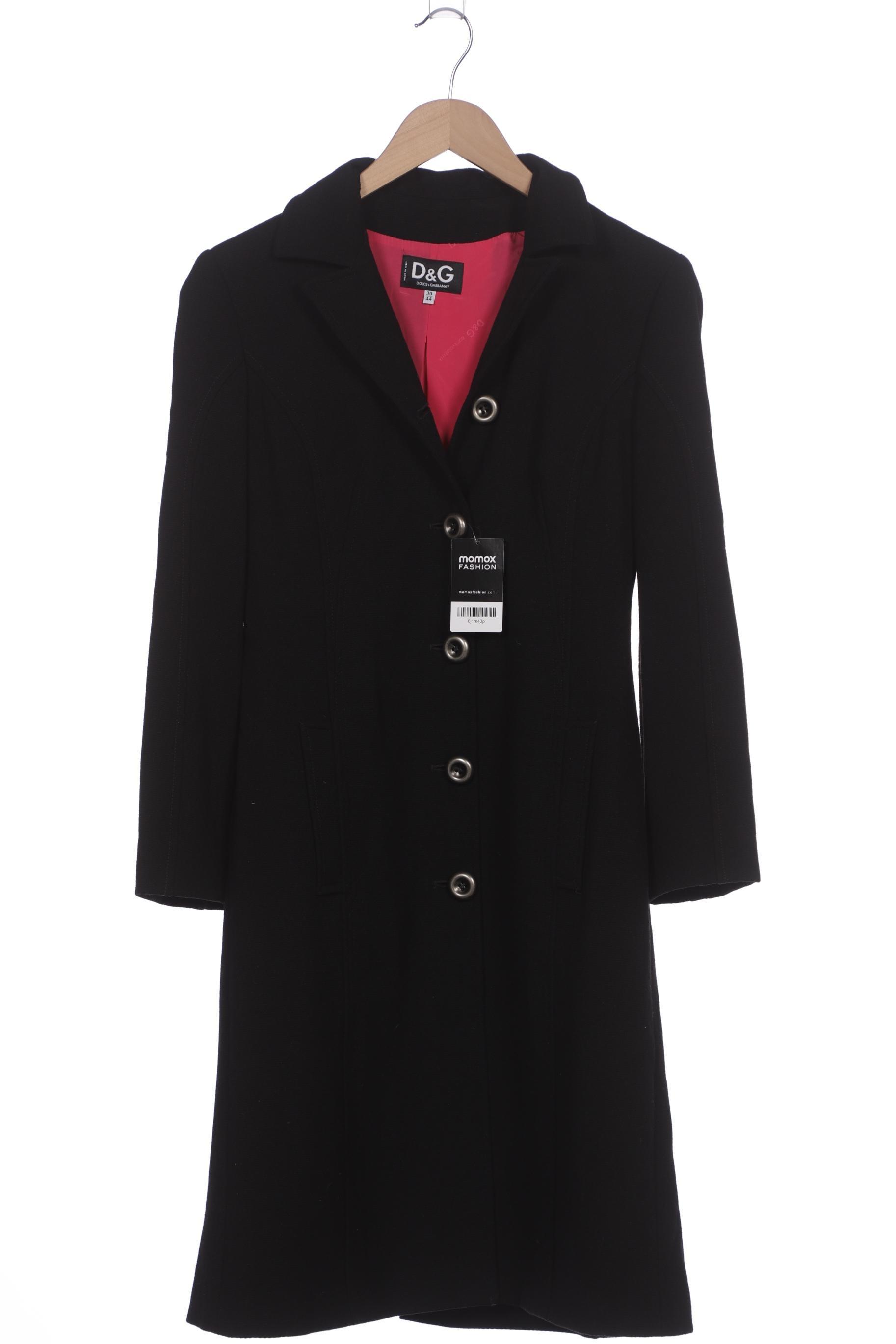

Dolce&Gabbana Damen Mantel, schwarz, Gr. 44