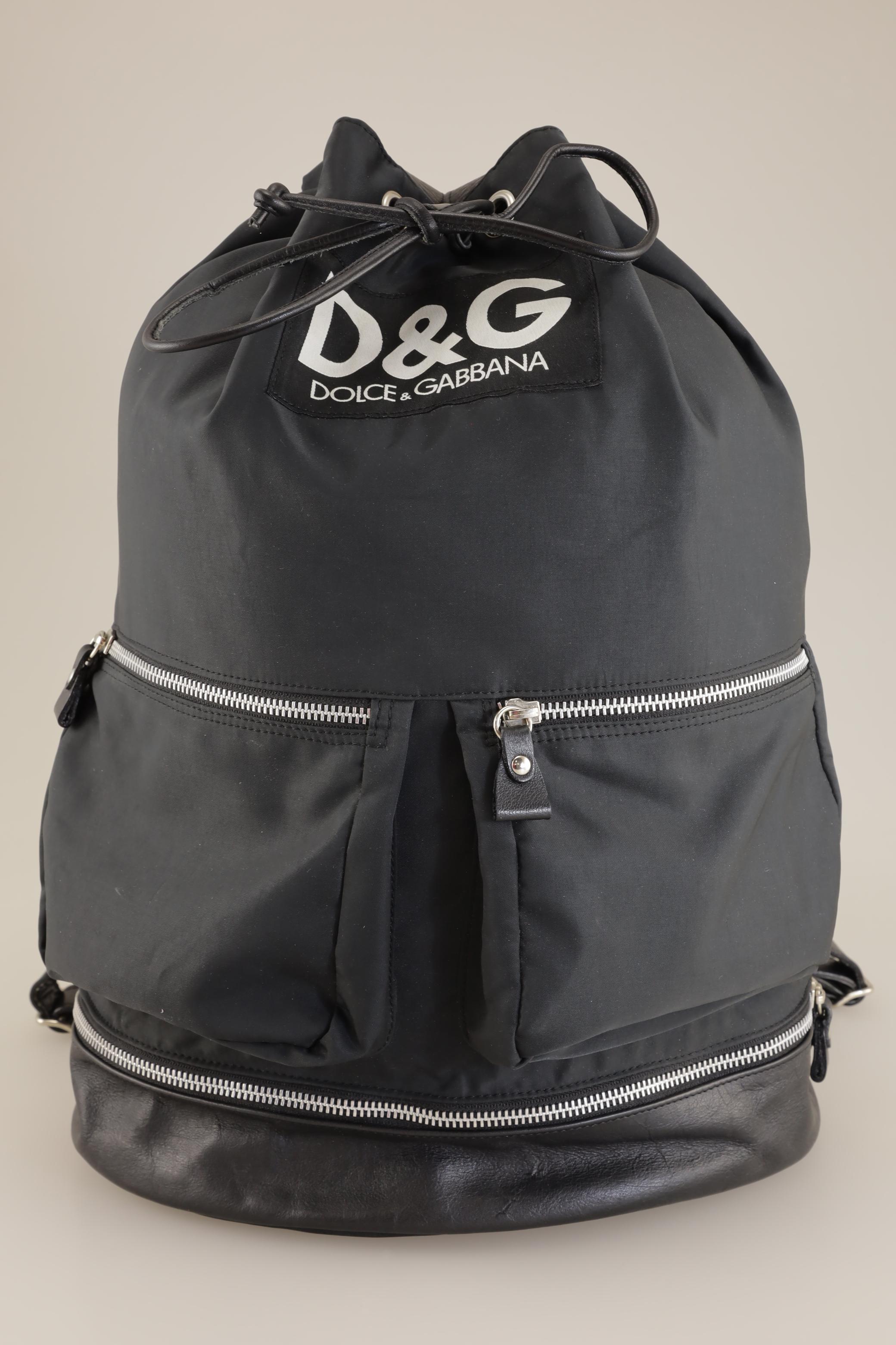 

Dolce&Gabbana Damen Rucksack, schwarz, Gr.