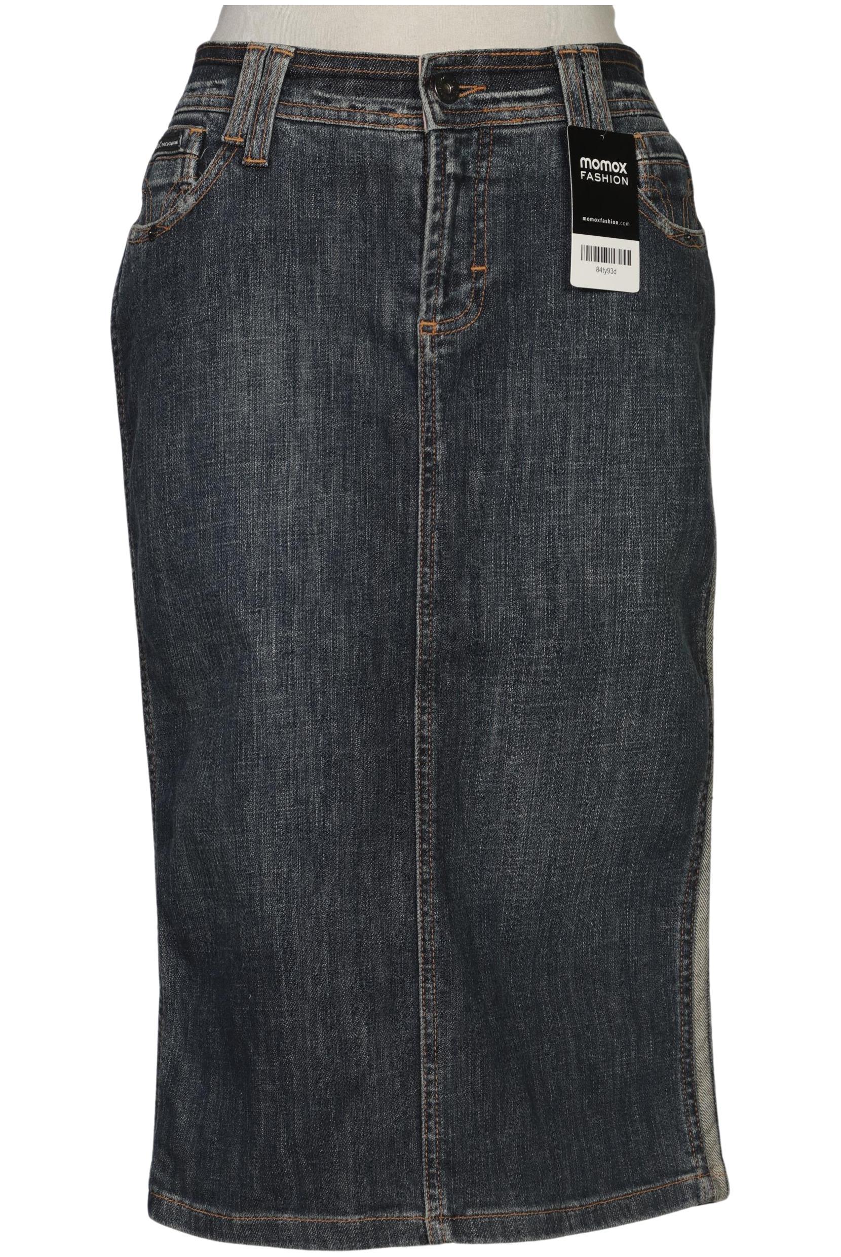 

Dolce&Gabbana Damen Rock, marineblau, Gr. 28