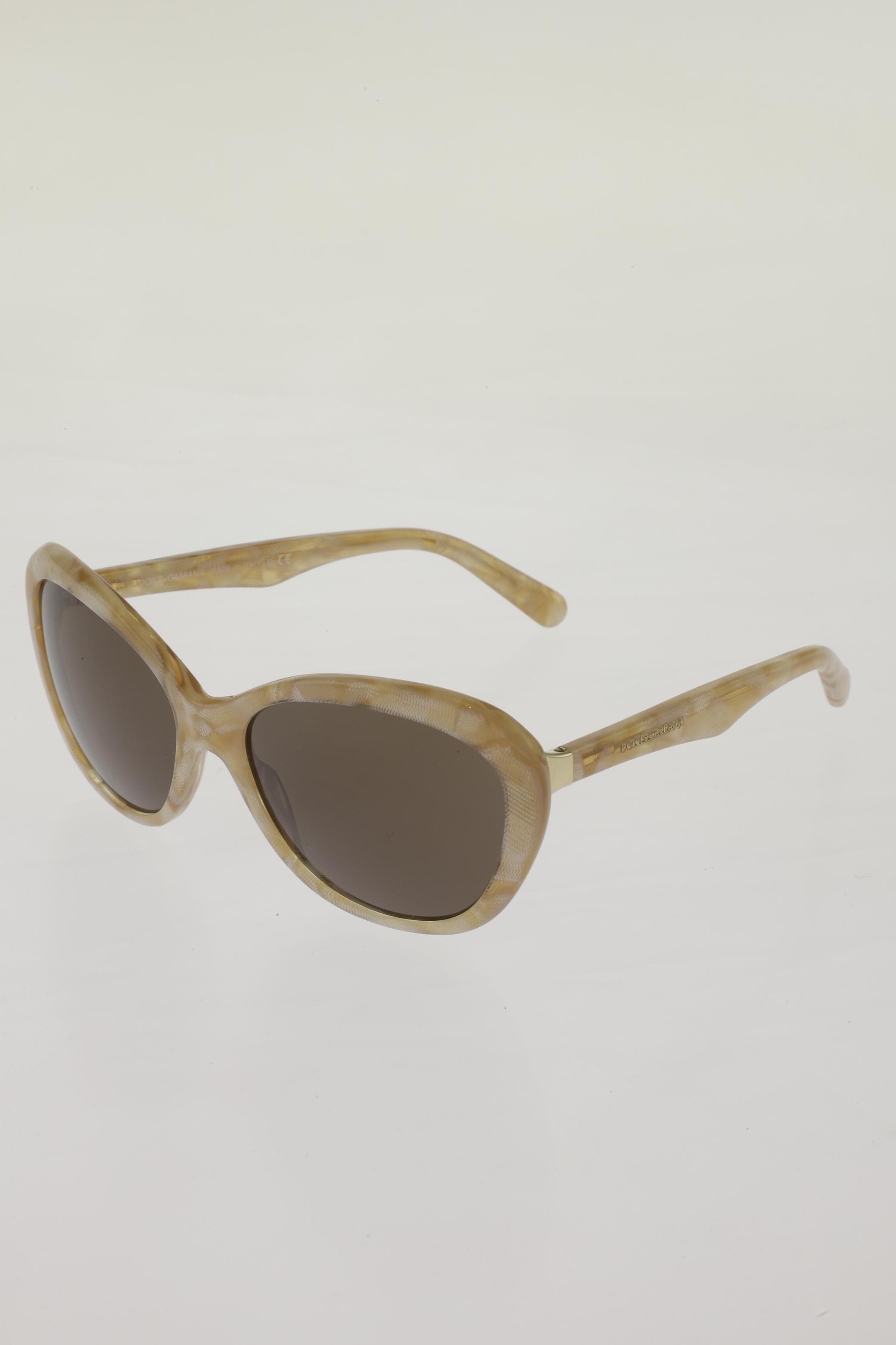 

Dolce&Gabbana Damen Sonnenbrille, beige, Gr.