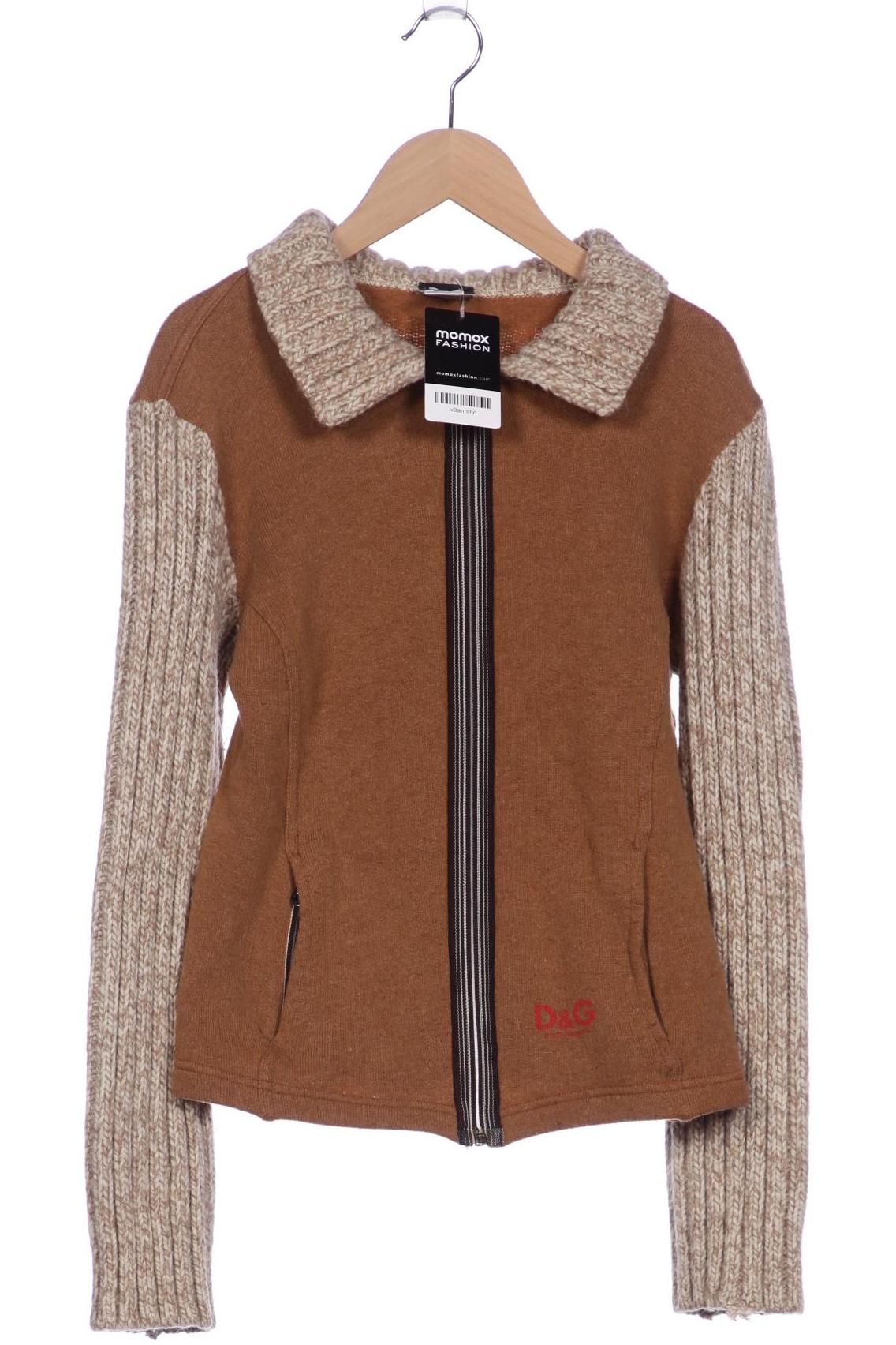 

Dolce&Gabbana Damen Strickjacke, braun, Gr. 38