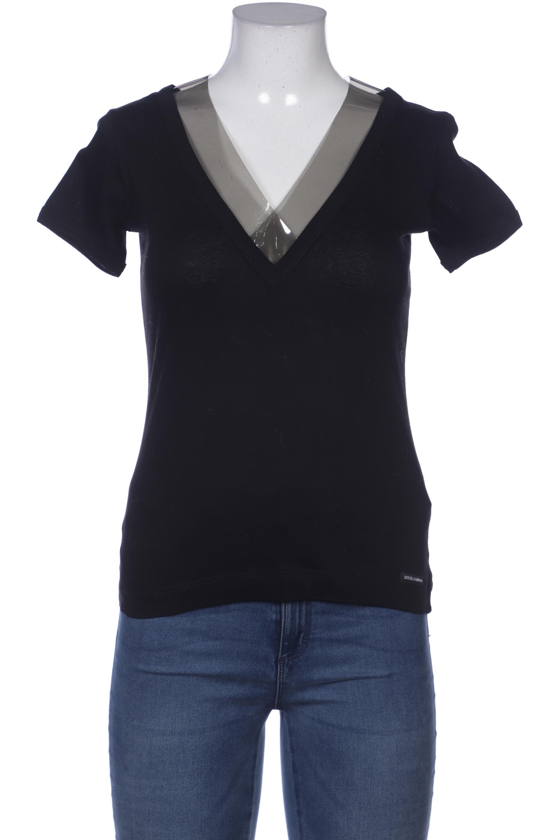 

Dolce&Gabbana Damen T-Shirt, schwarz, Gr. 42