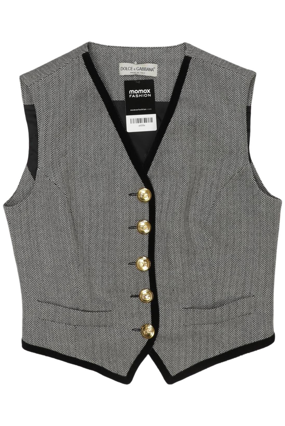 

Dolce&Gabbana Damen Weste, grau, Gr. 38