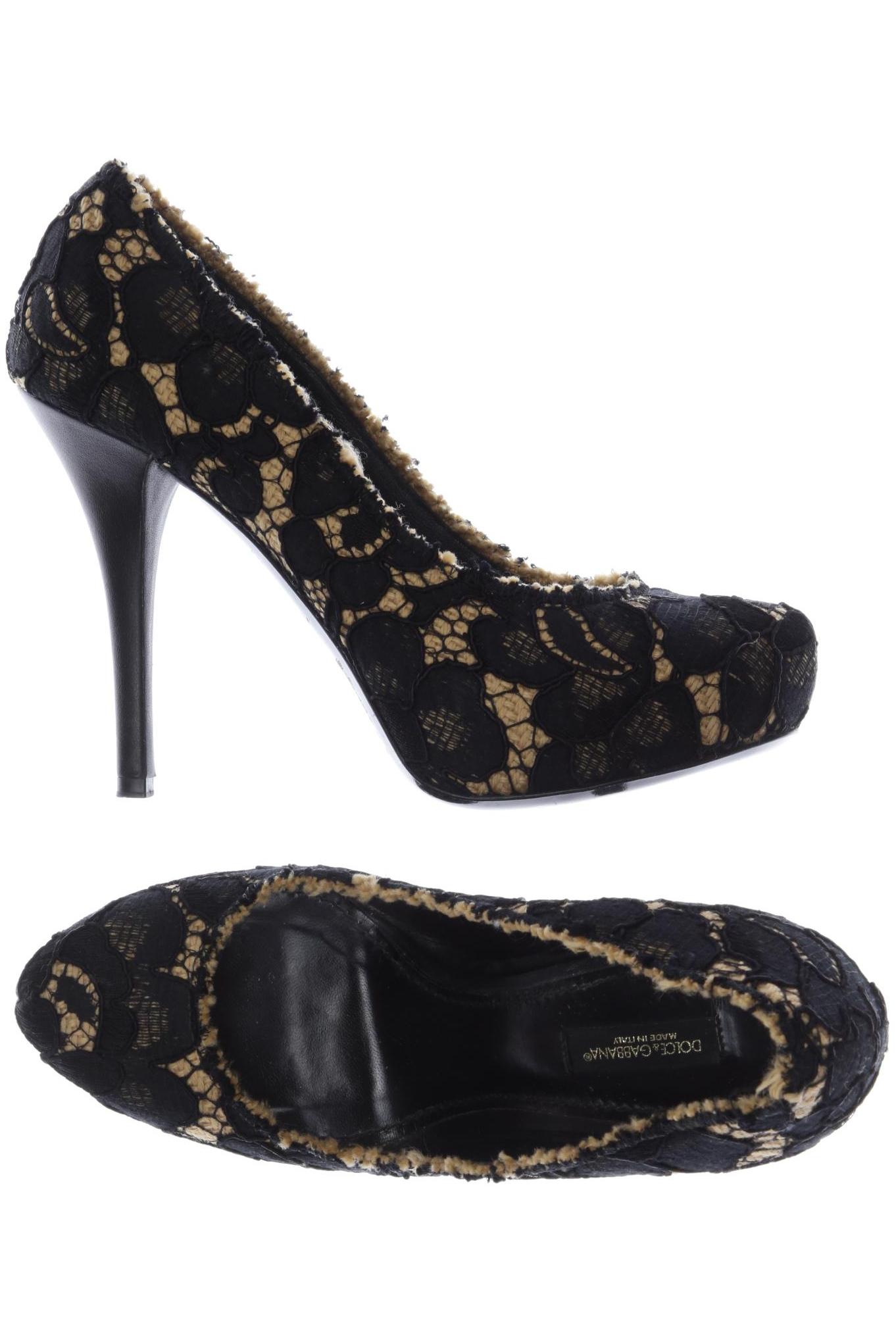 

Dolce&Gabbana Damen Pumps, schwarz, Gr. 37