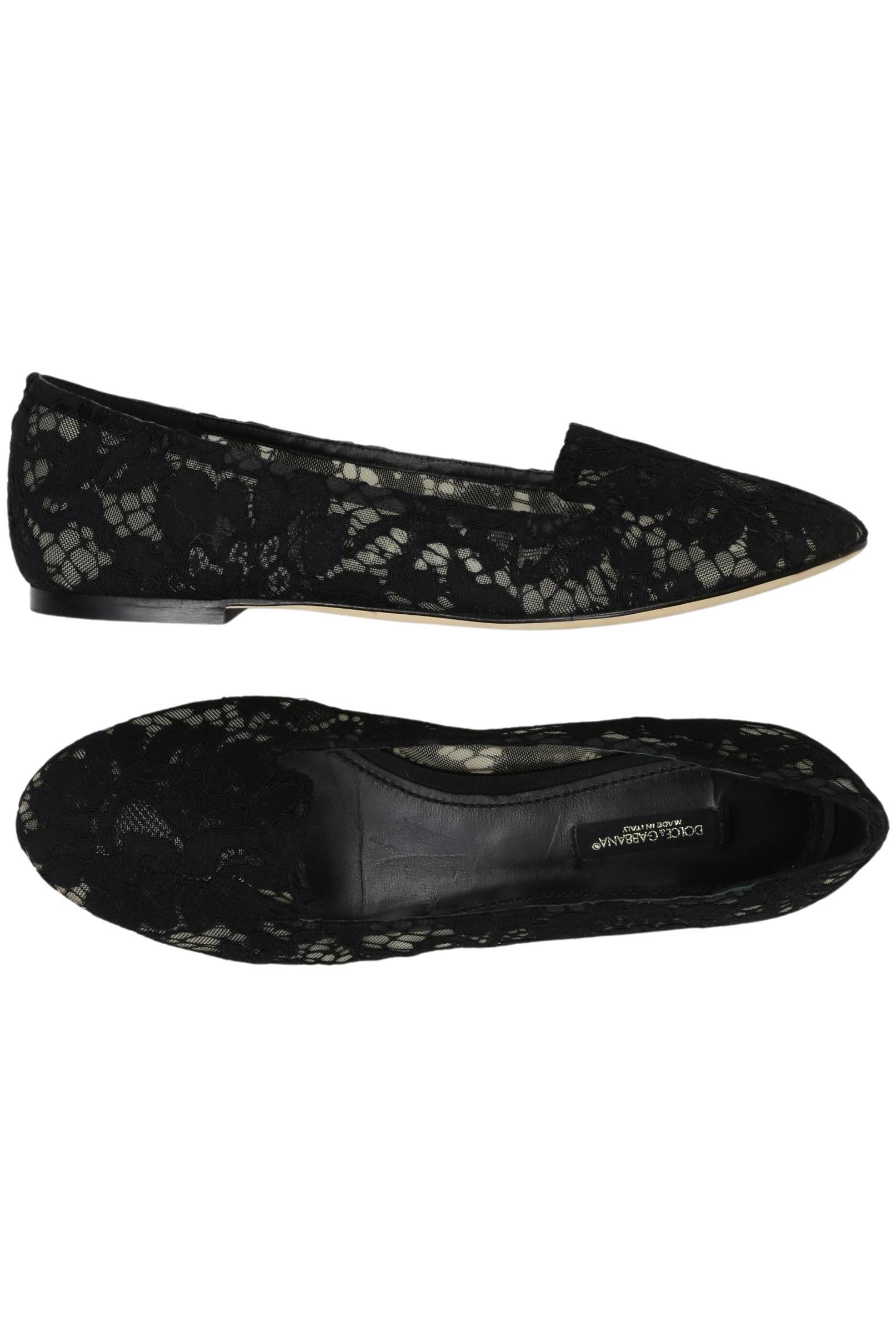 

Dolce&Gabbana Damen Ballerinas, schwarz, Gr. 38