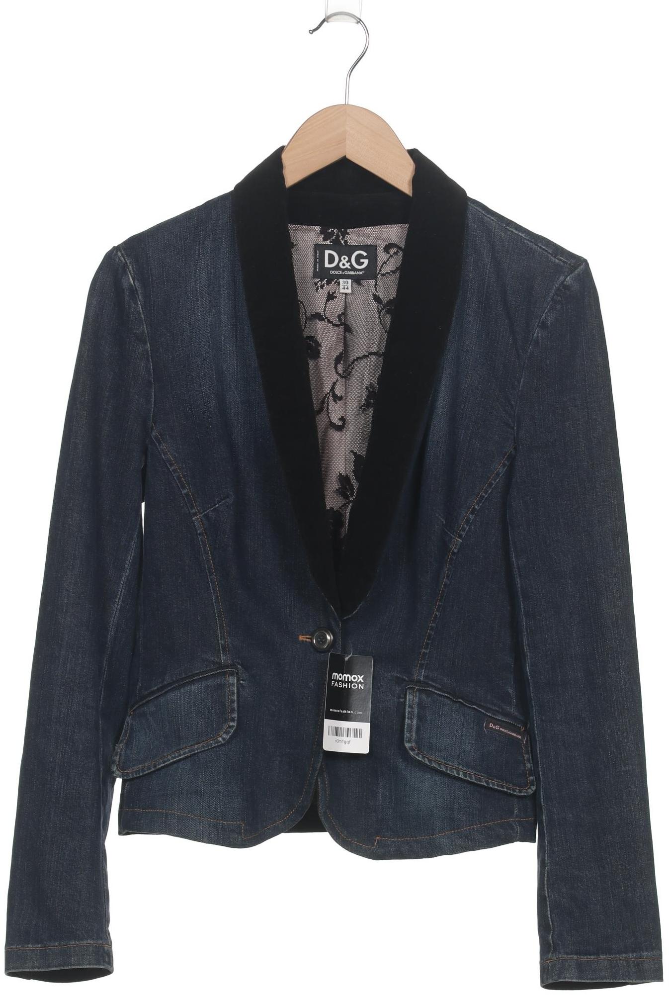

Dolce&Gabbana Damen Jacke, marineblau, Gr. 44