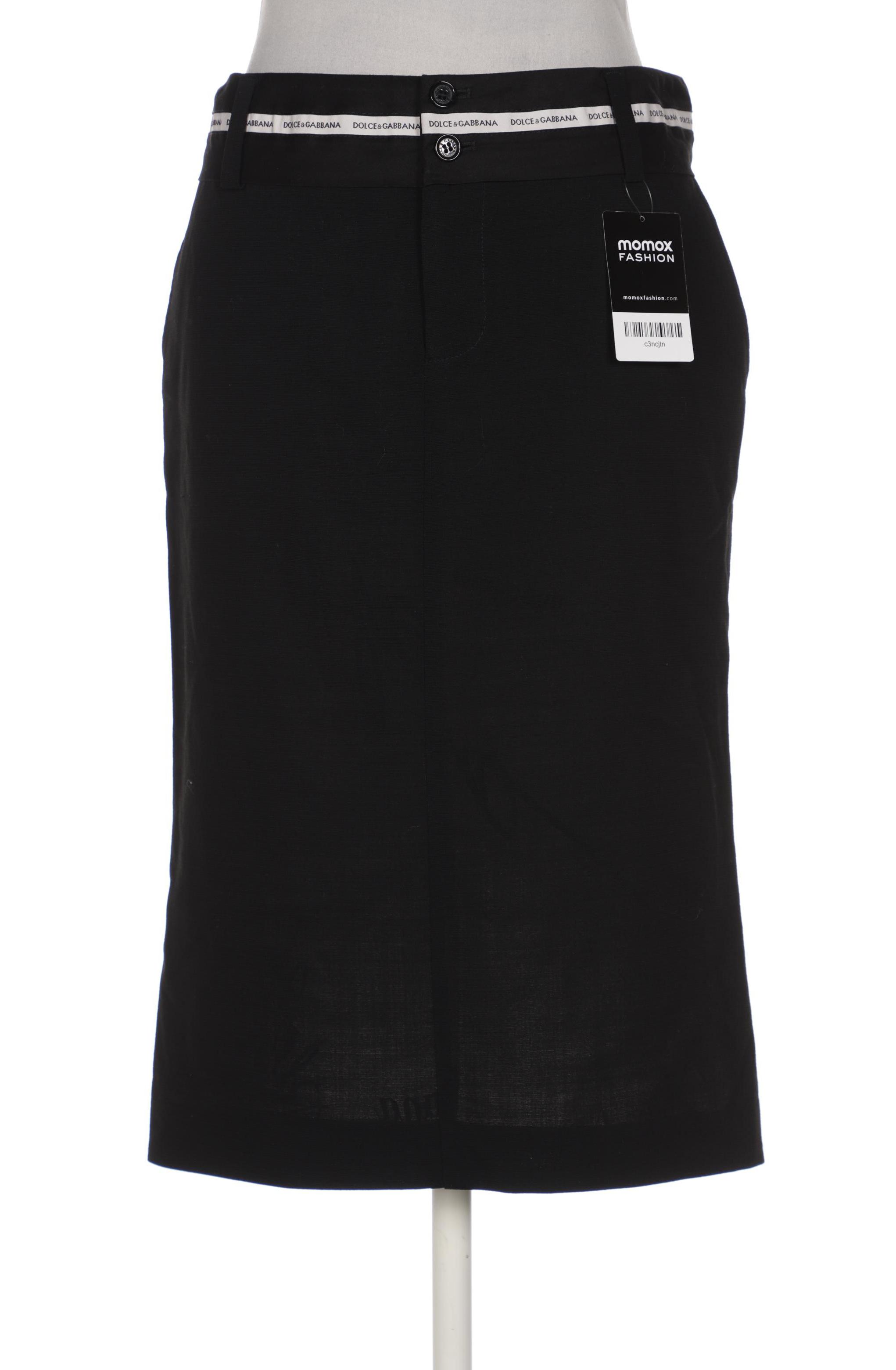 

Dolce&Gabbana Damen Rock, schwarz, Gr. 42