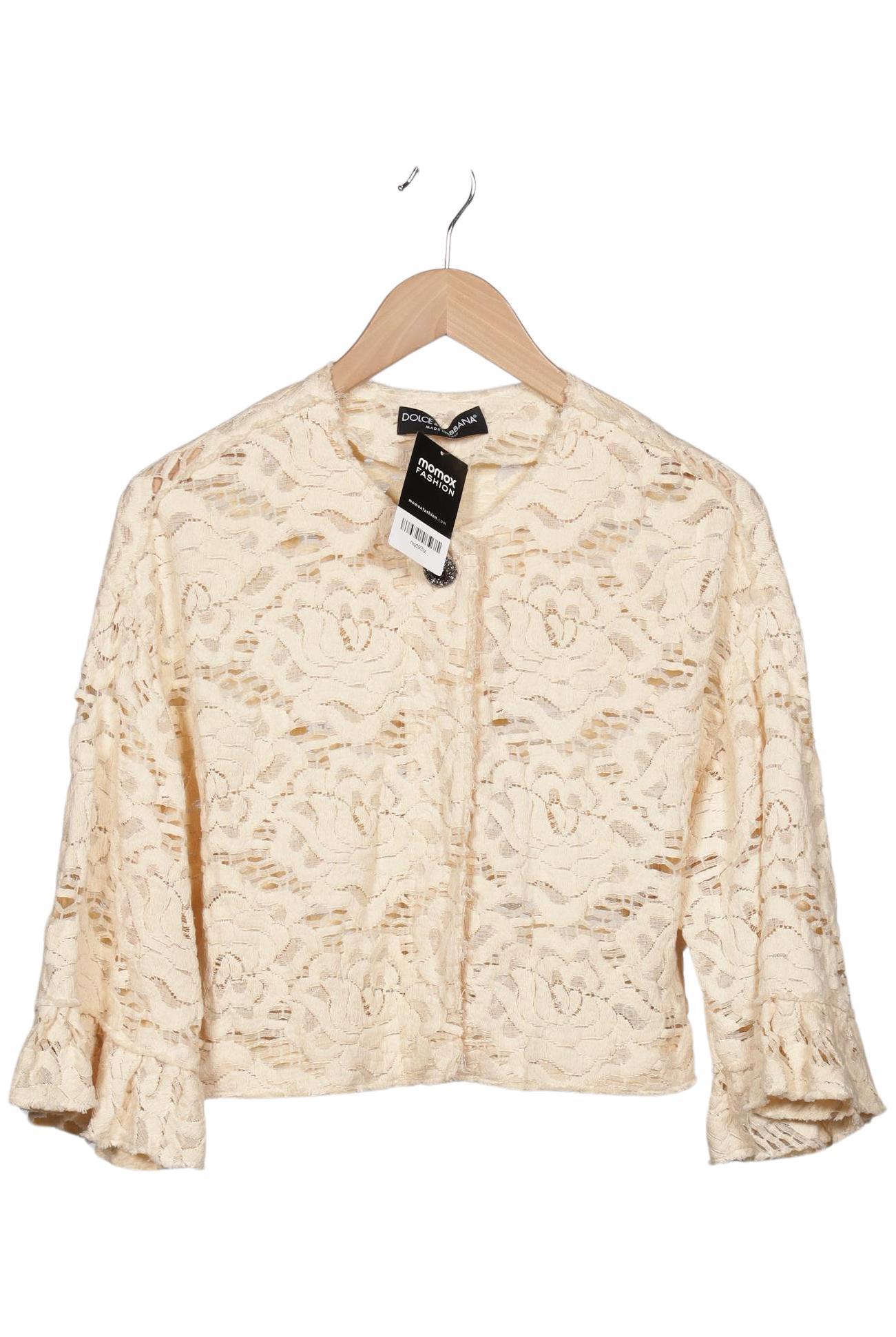 

Dolce&Gabbana Damen Strickjacke, beige, Gr. 42