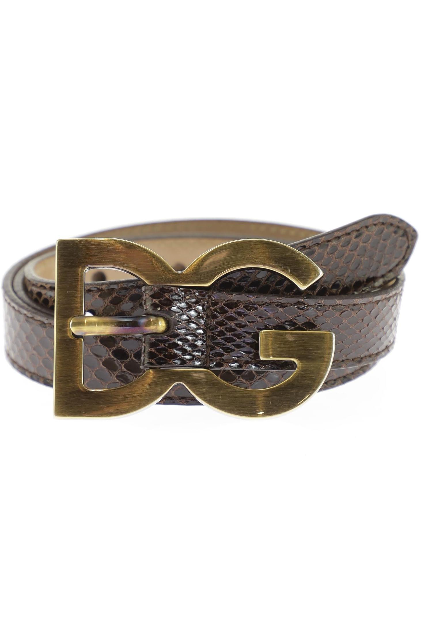 

Dolce&Gabbana Damen Gürtel, braun, Gr. 85