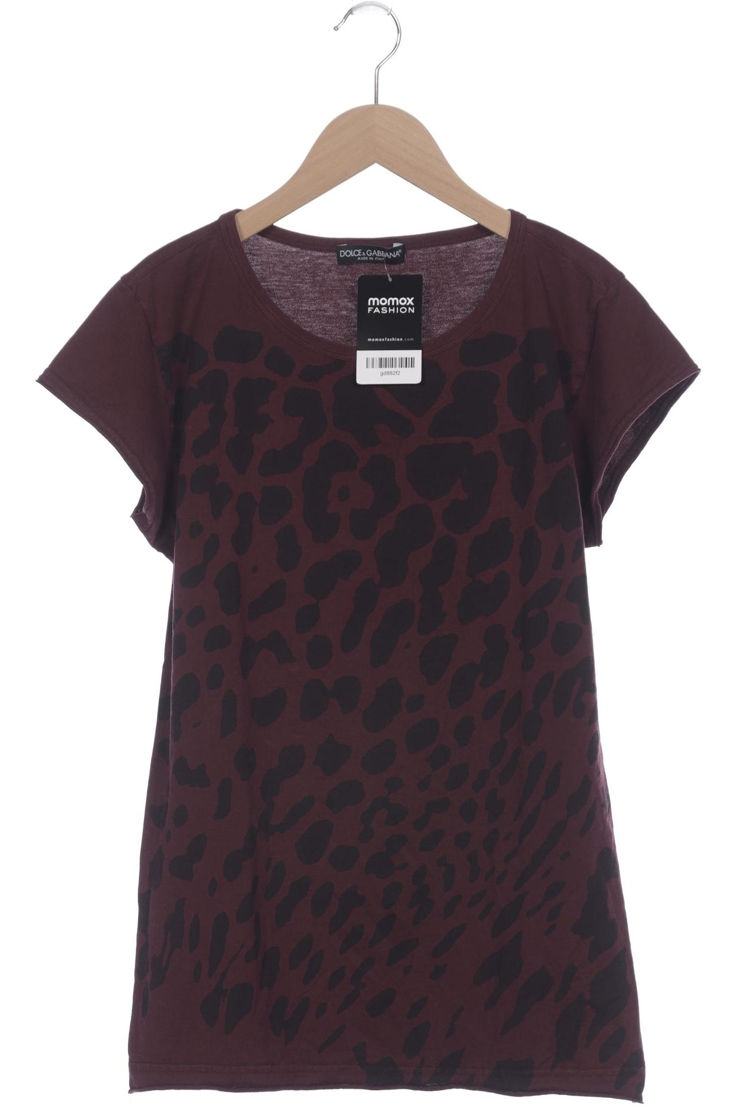 

Dolce&Gabbana Damen T-Shirt, bordeaux, Gr. 38