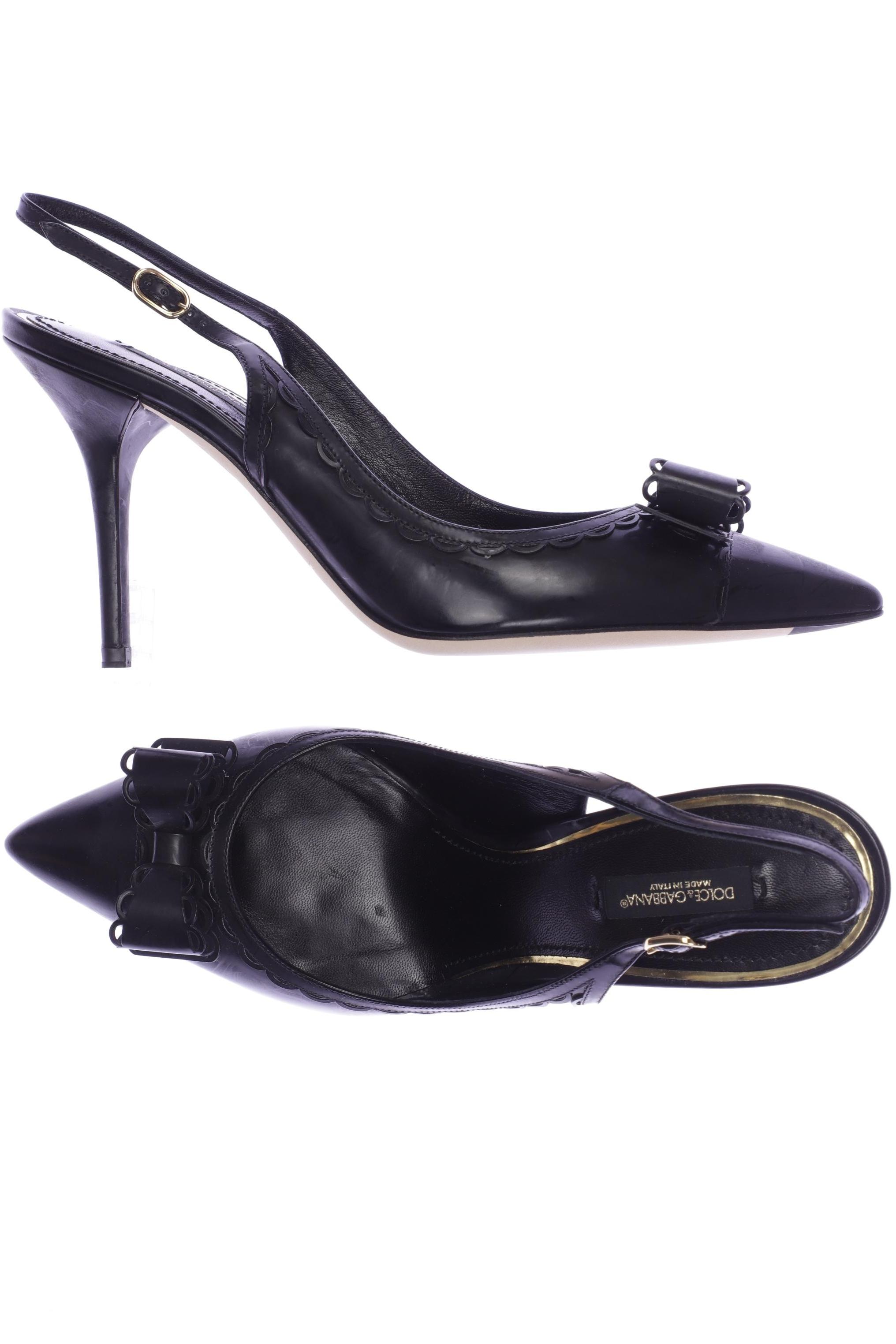 

Dolce&Gabbana Damen Pumps, schwarz, Gr. 39