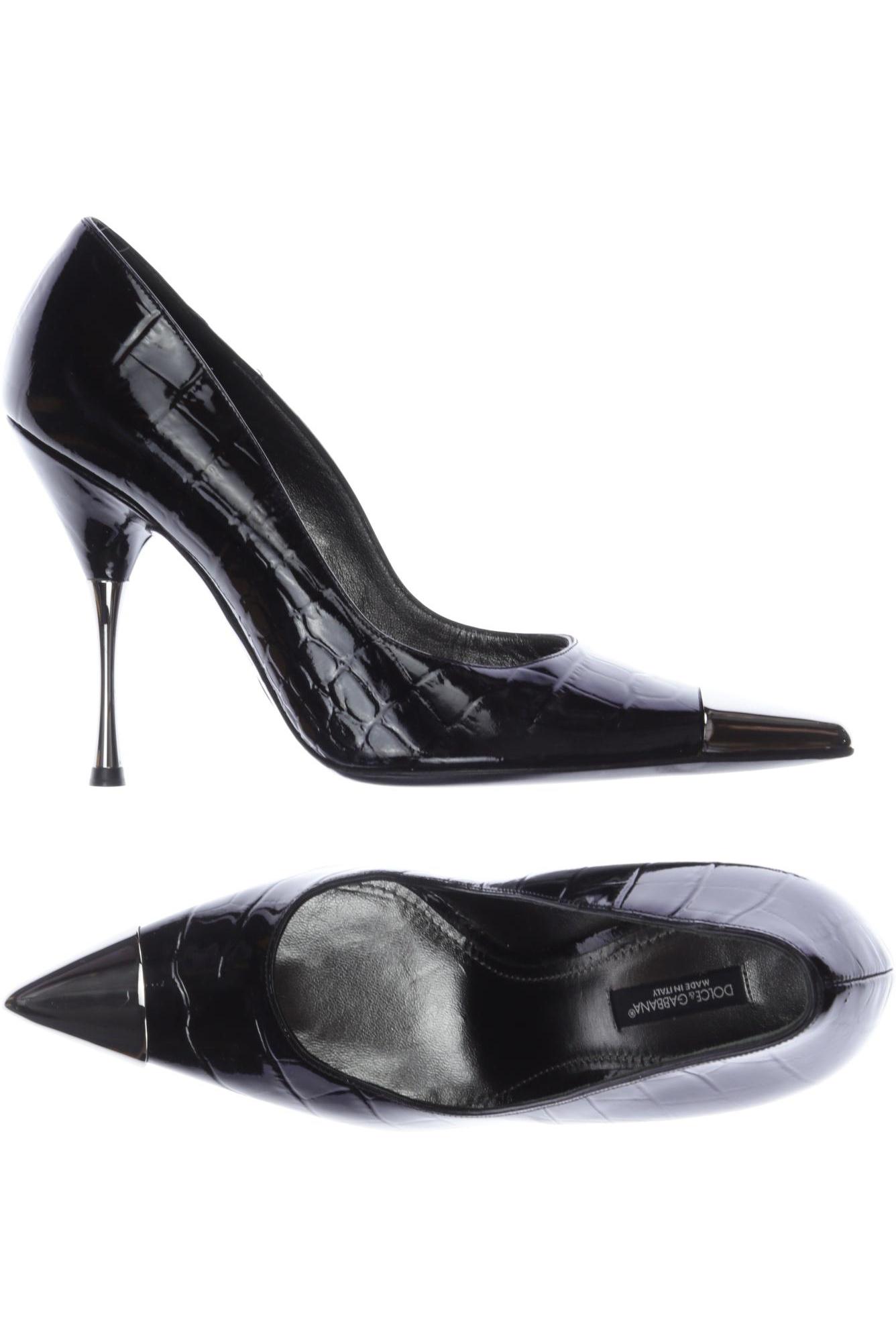 

Dolce&Gabbana Damen Pumps, schwarz, Gr. 38.5