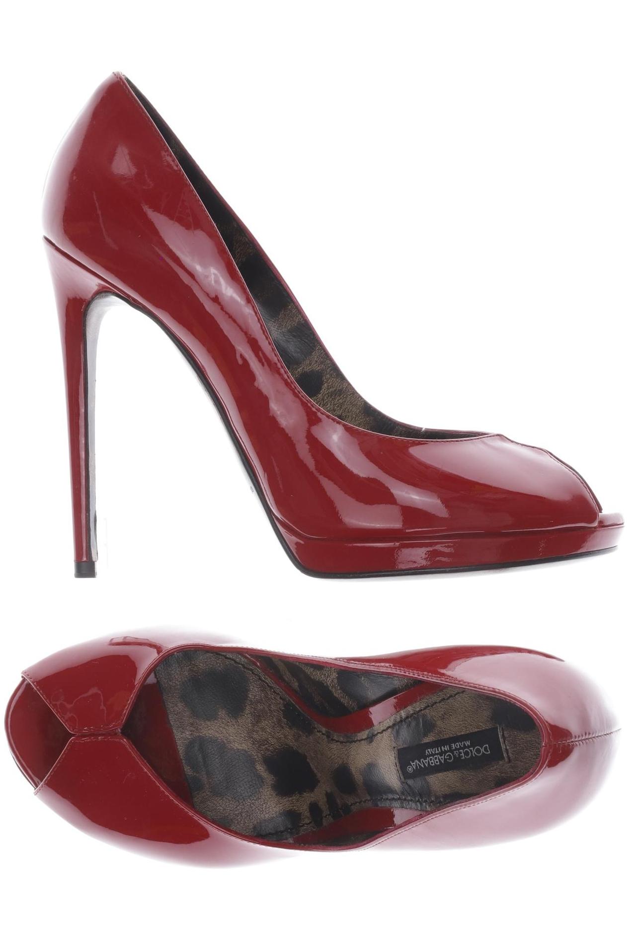 

Dolce&Gabbana Damen Pumps, rot, Gr. 38