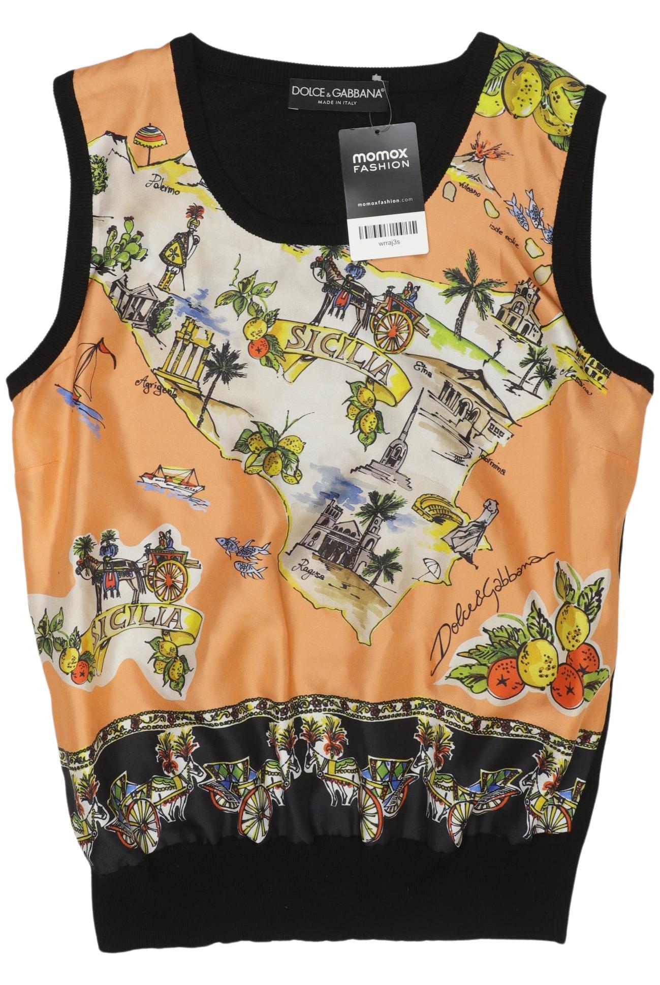 

Dolce&Gabbana Damen Top, schwarz, Gr. 44