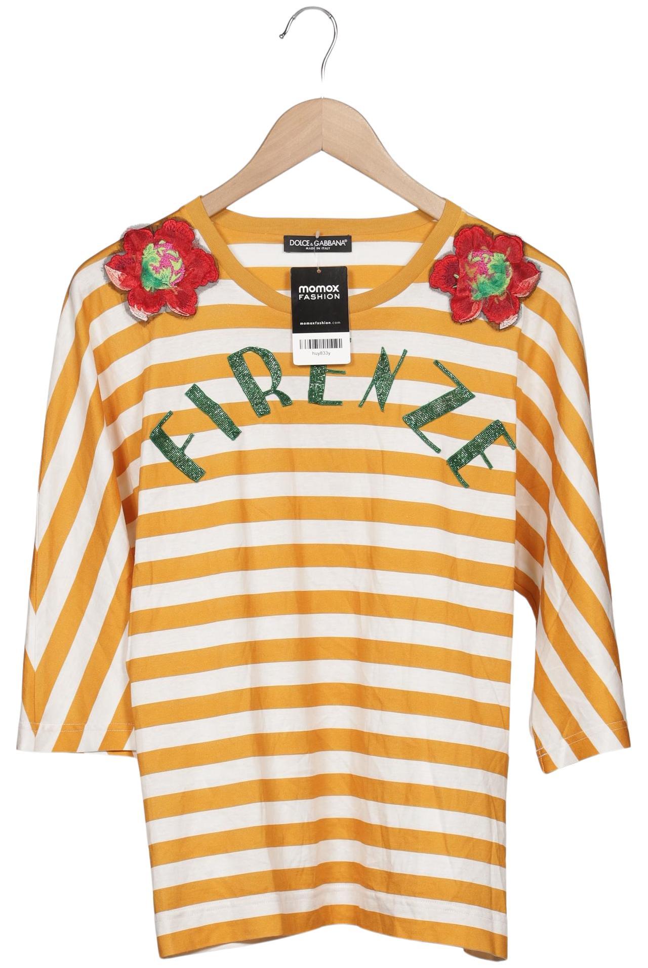 

Dolce&Gabbana Damen Langarmshirt, mehrfarbig, Gr. 36