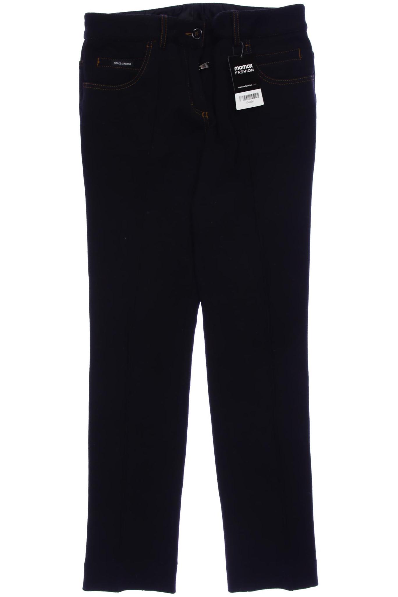 

Dolce&Gabbana Damen Stoffhose, schwarz, Gr. 0