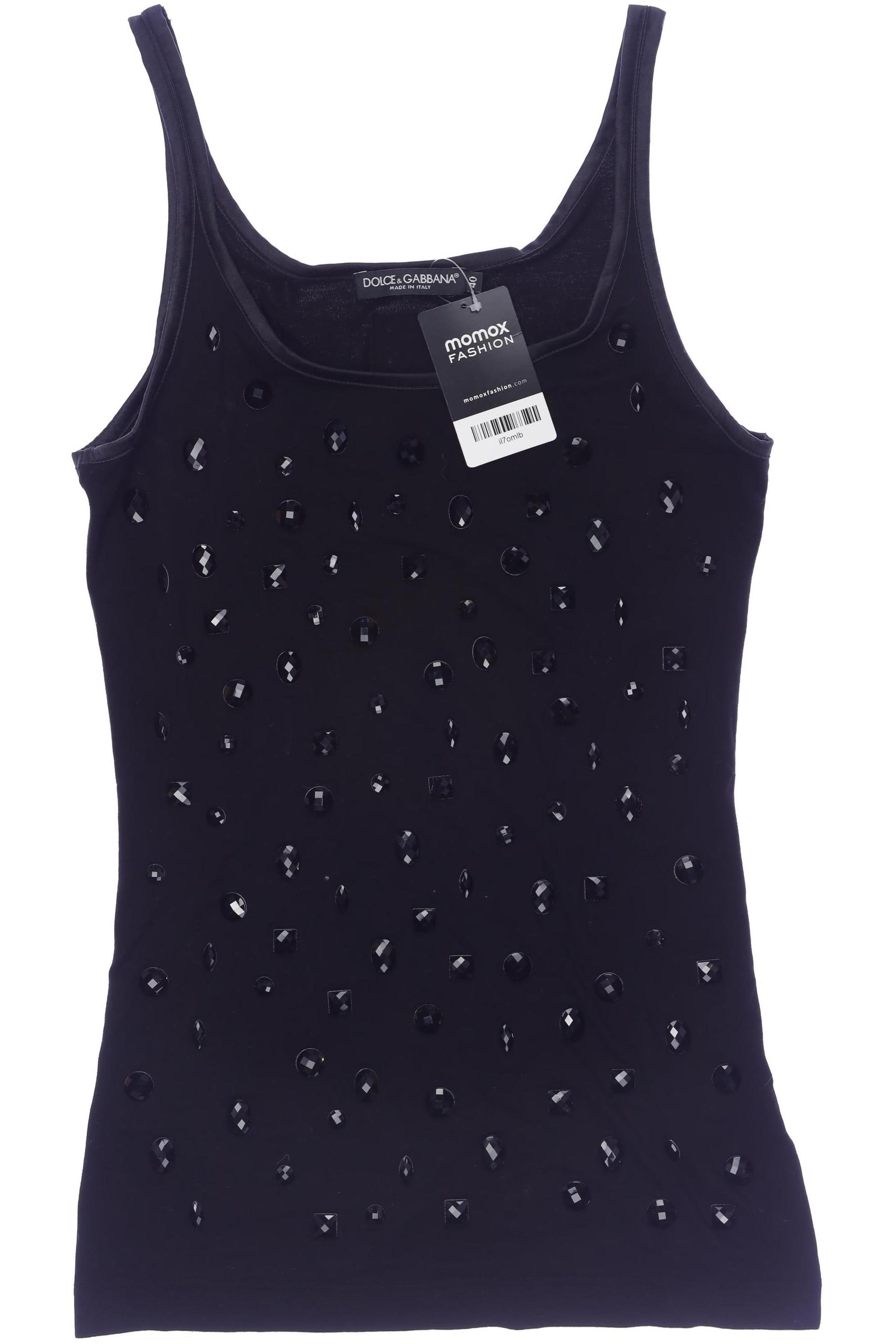 

Dolce&Gabbana Damen Top, schwarz, Gr. 40