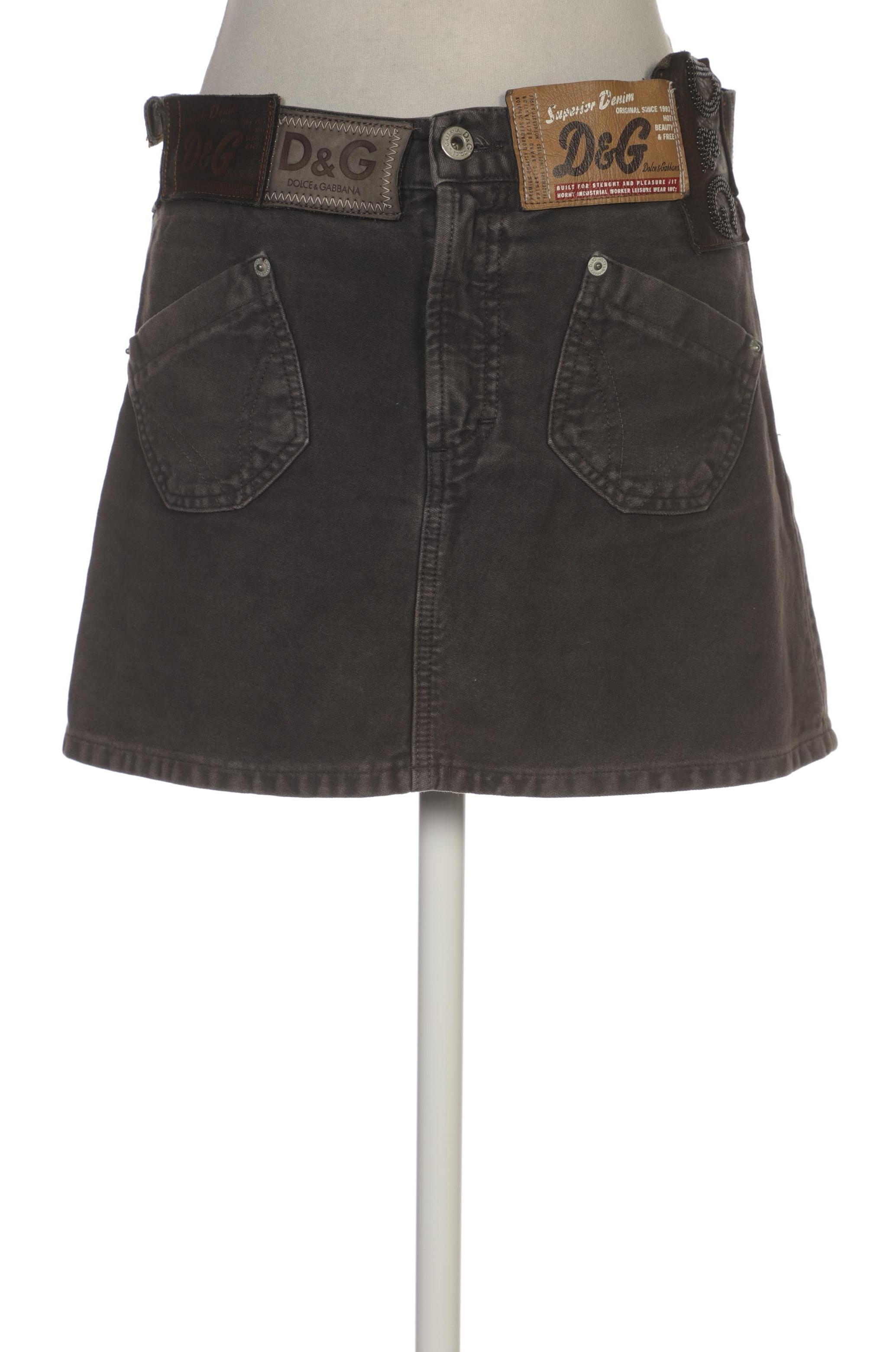 

Dolce&Gabbana Damen Rock, grau, Gr. 24