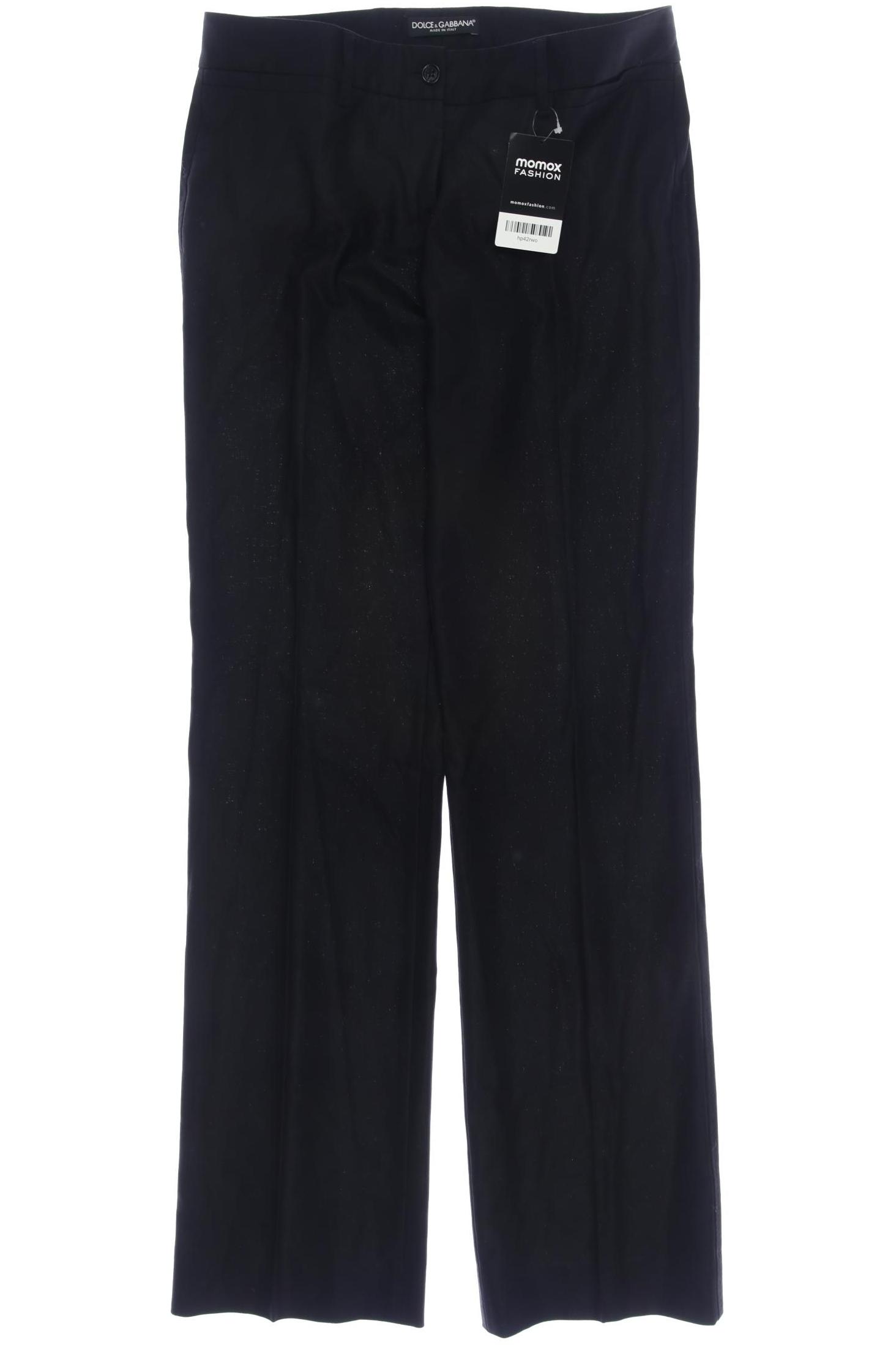 

Dolce&Gabbana Damen Stoffhose, schwarz, Gr. 42