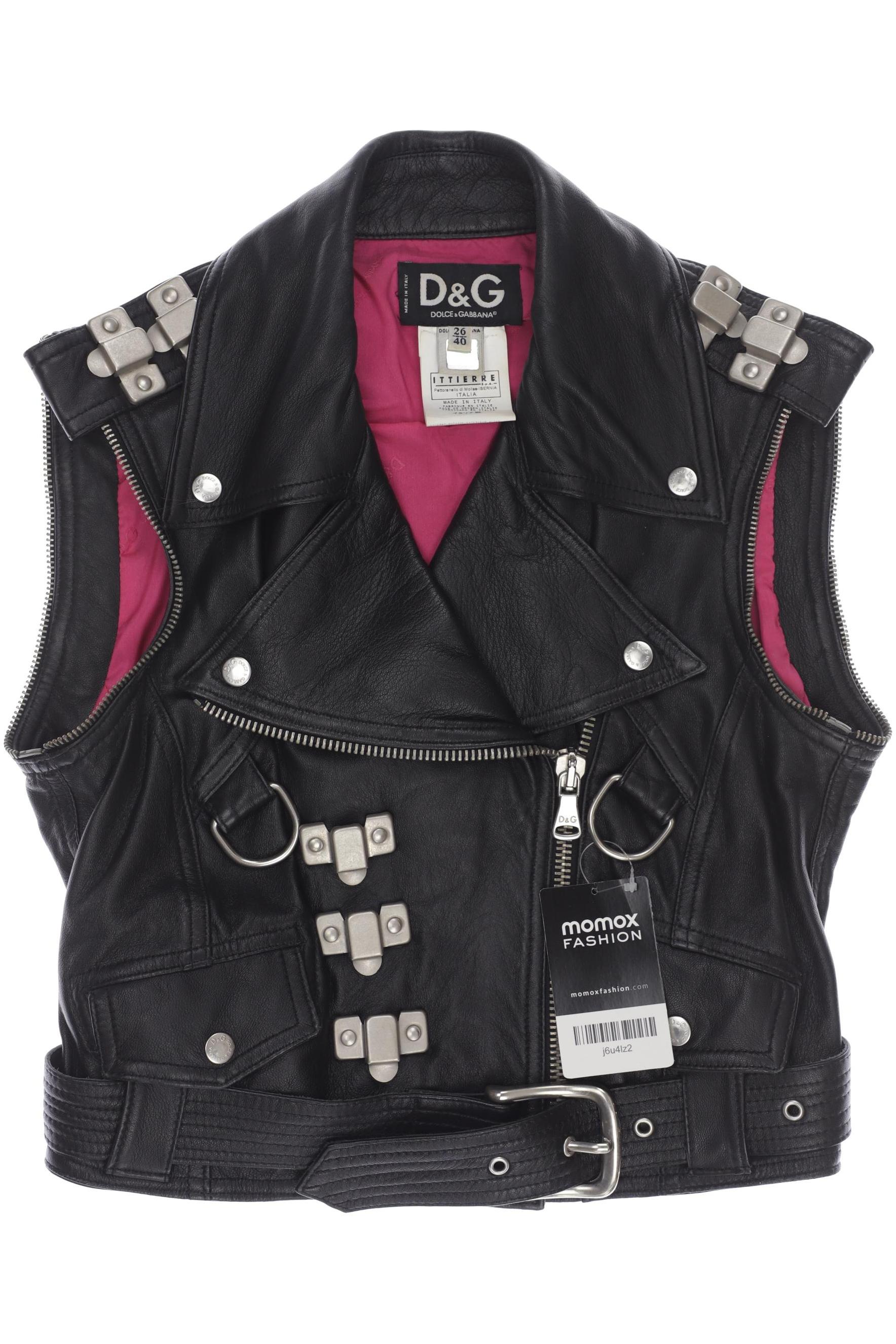 

Dolce&Gabbana Damen Weste, schwarz, Gr. 40