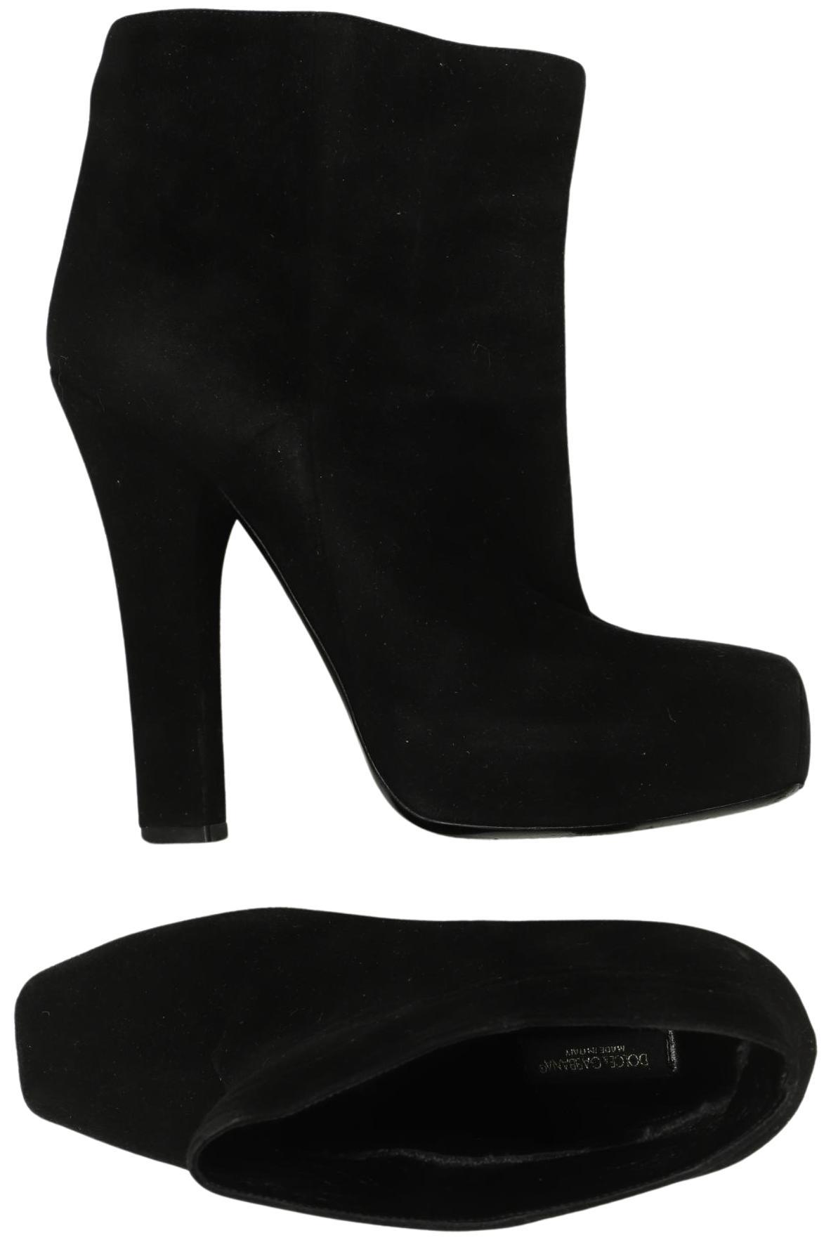 

Dolce&Gabbana Damen Stiefelette, schwarz, Gr. 37.5